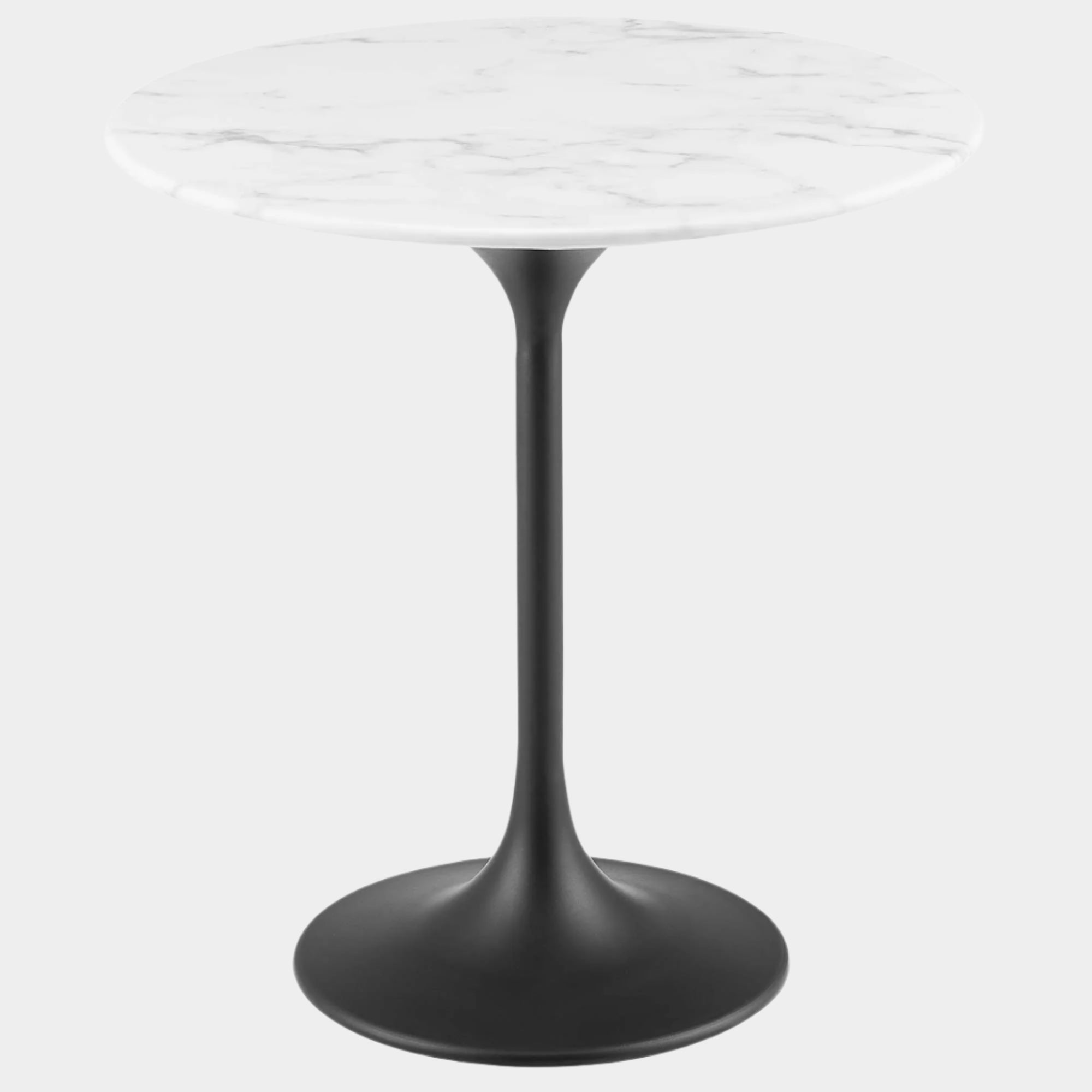 Lippa Round Artificial Marble Side Table