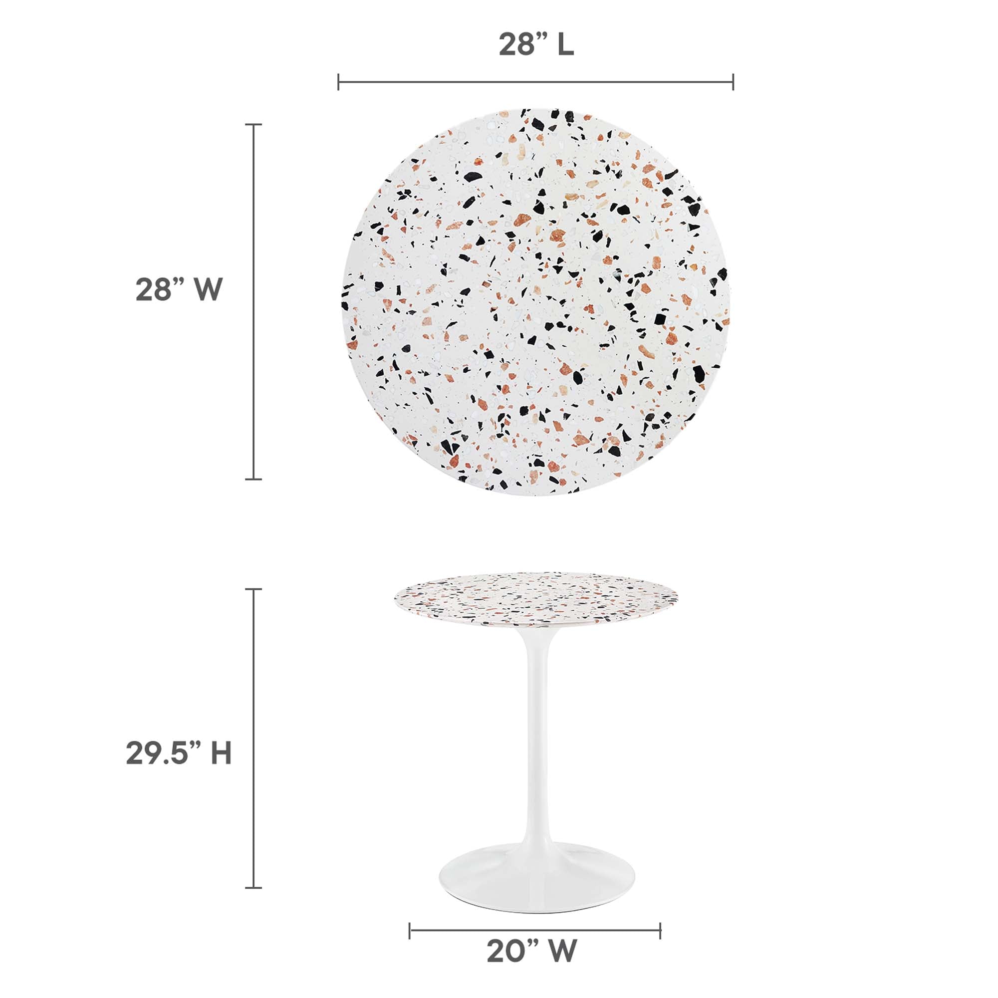Lippa Round 28" Dining Table