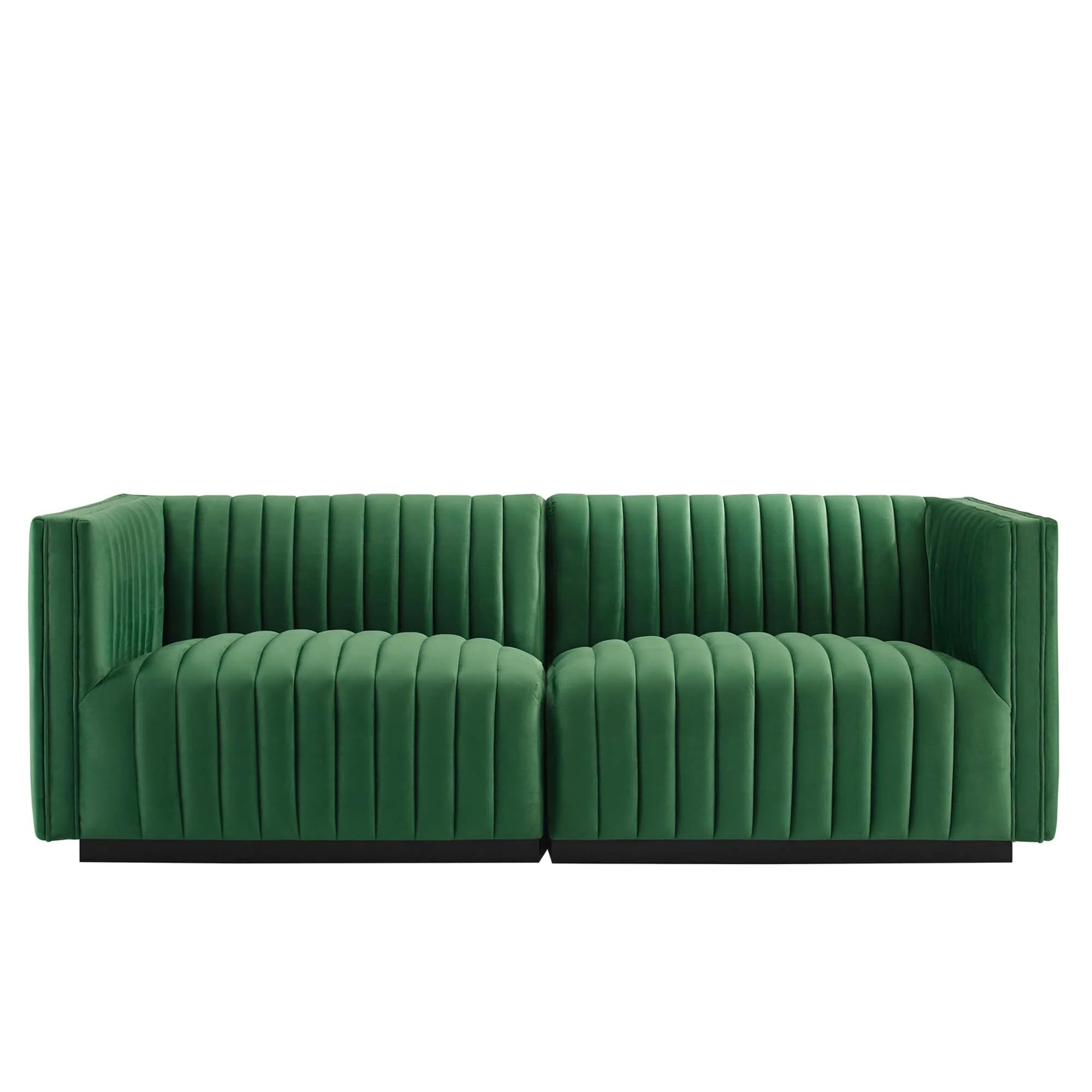 Chaise sans accoudoirs rembourrée en duvet Commix