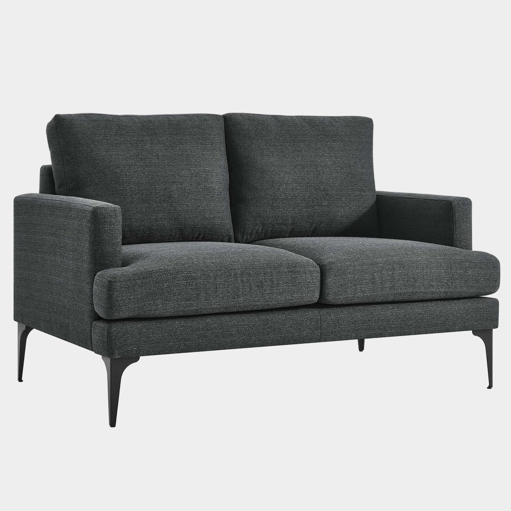 Evermore Upholstered Fabric Loveseat