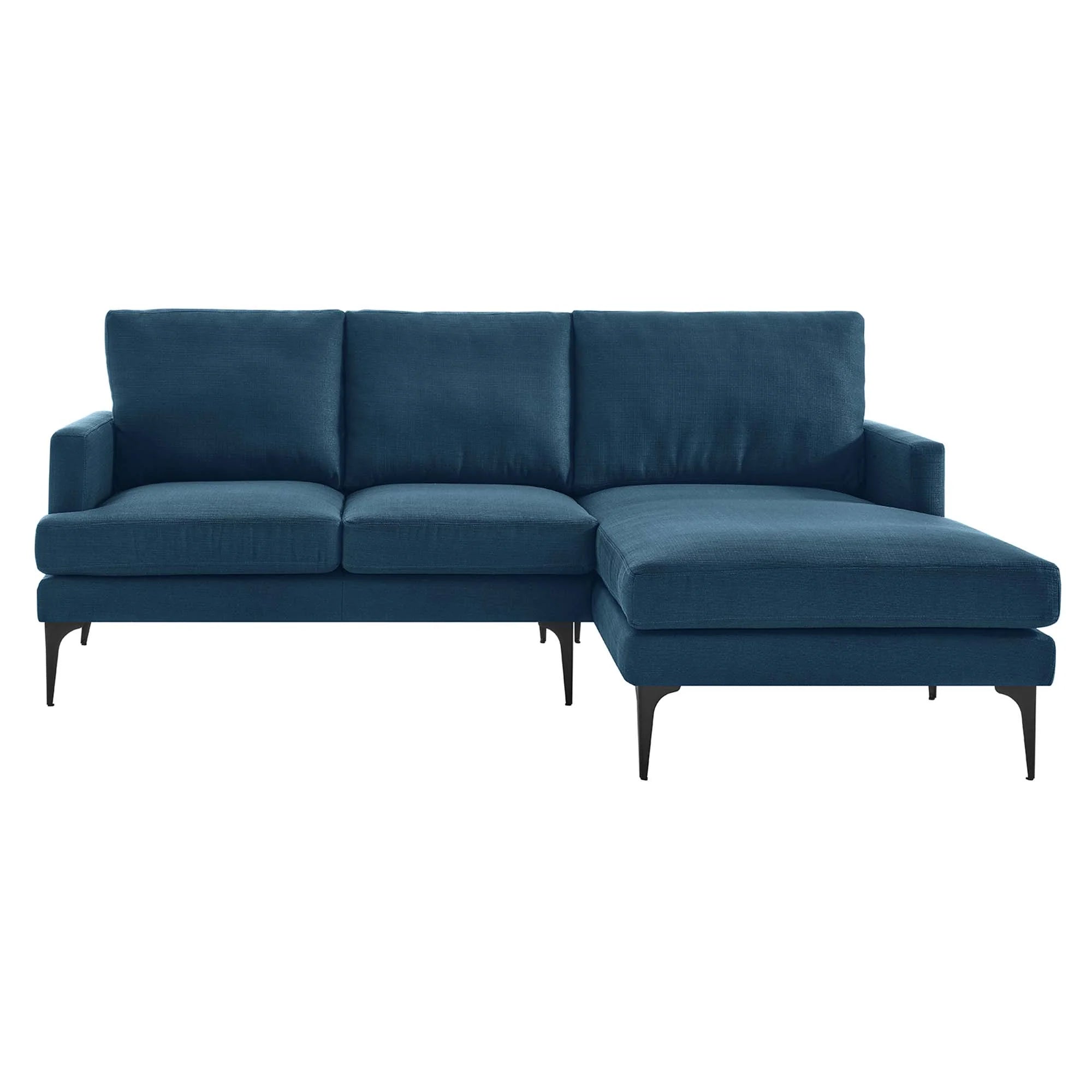 Chaise sans accoudoirs rembourrée en duvet Commix