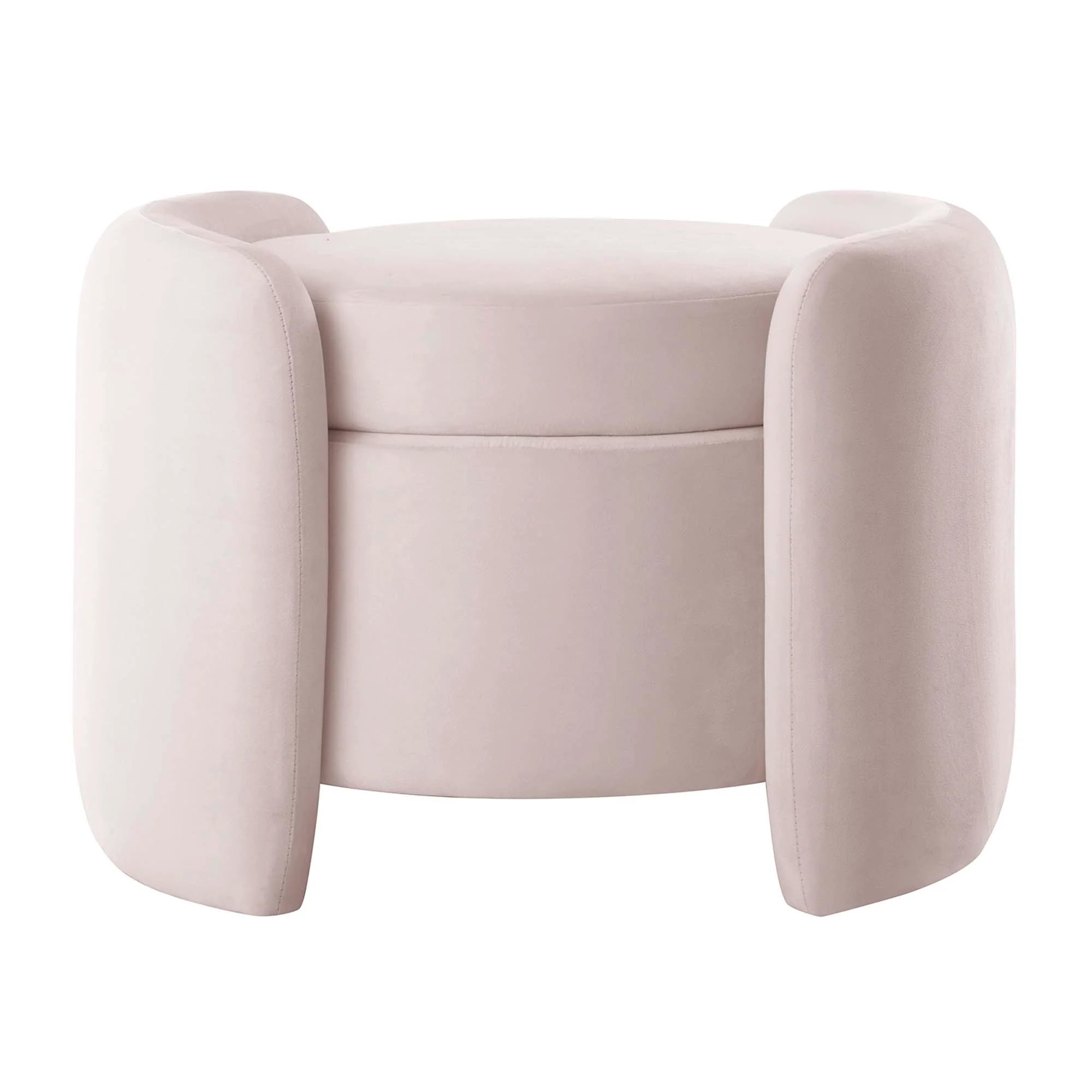 Chaise sans accoudoirs rembourrée en duvet Commix