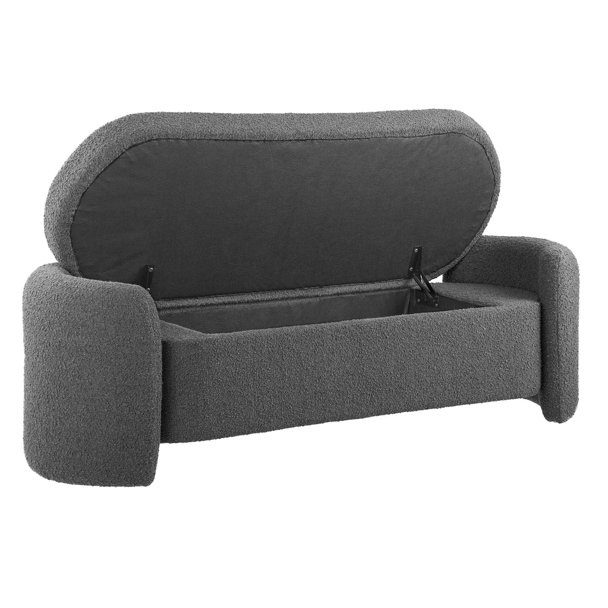 Chaise sans accoudoirs rembourrée en duvet Commix