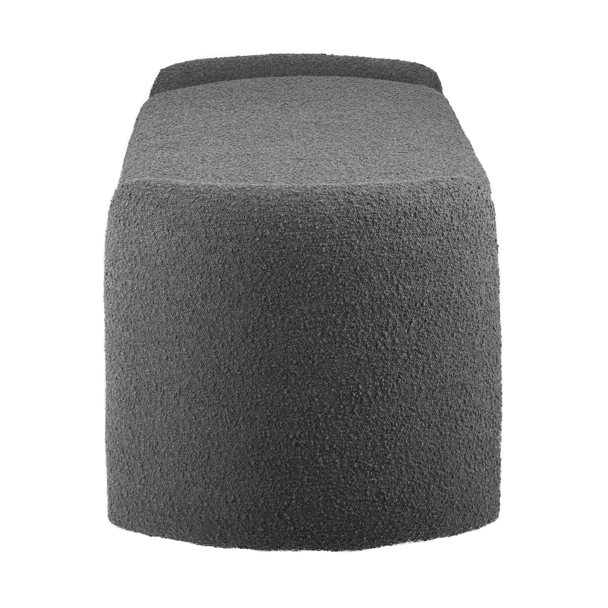 Chaise sans accoudoirs rembourrée en duvet Commix