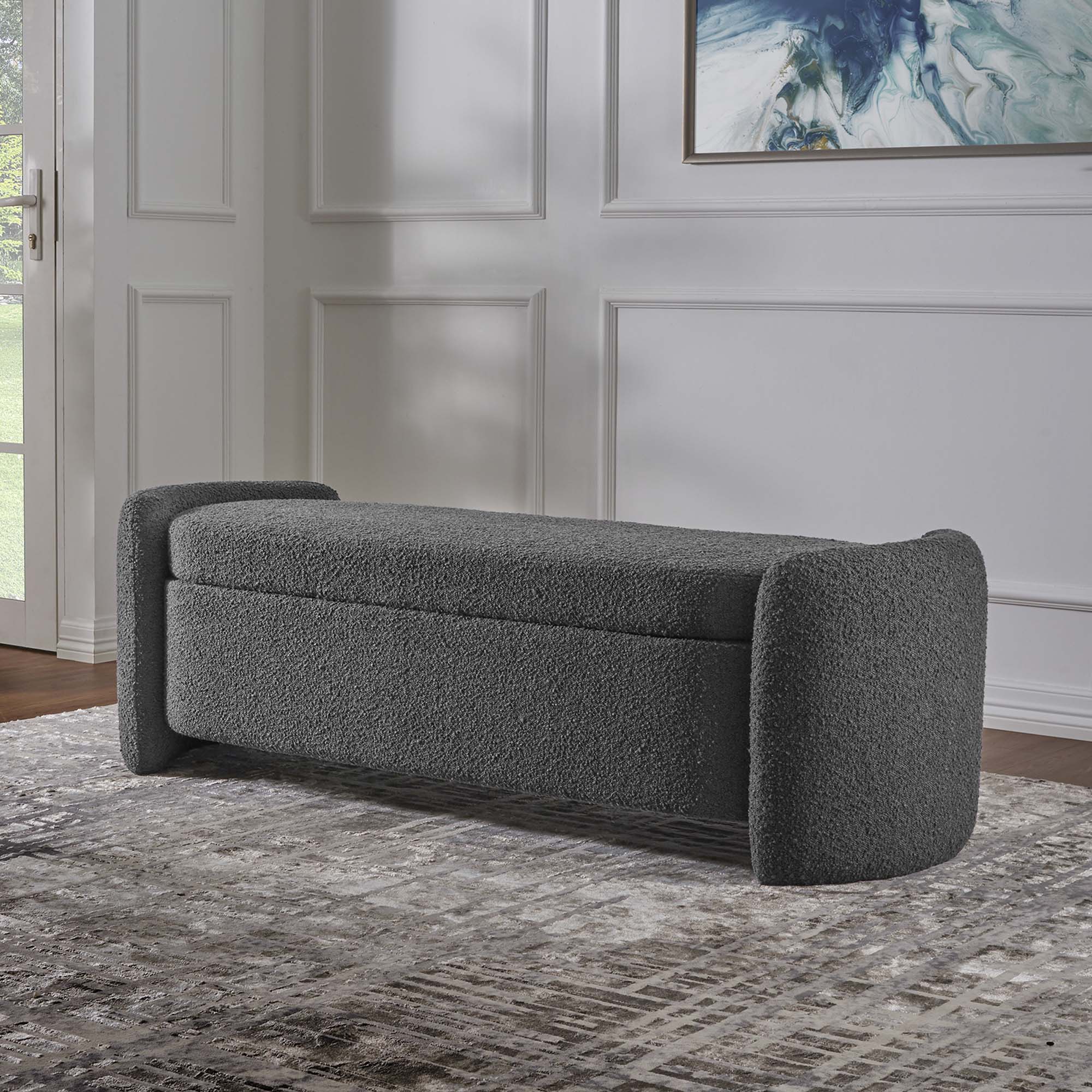 Chaise sans accoudoirs rembourrée en duvet Commix