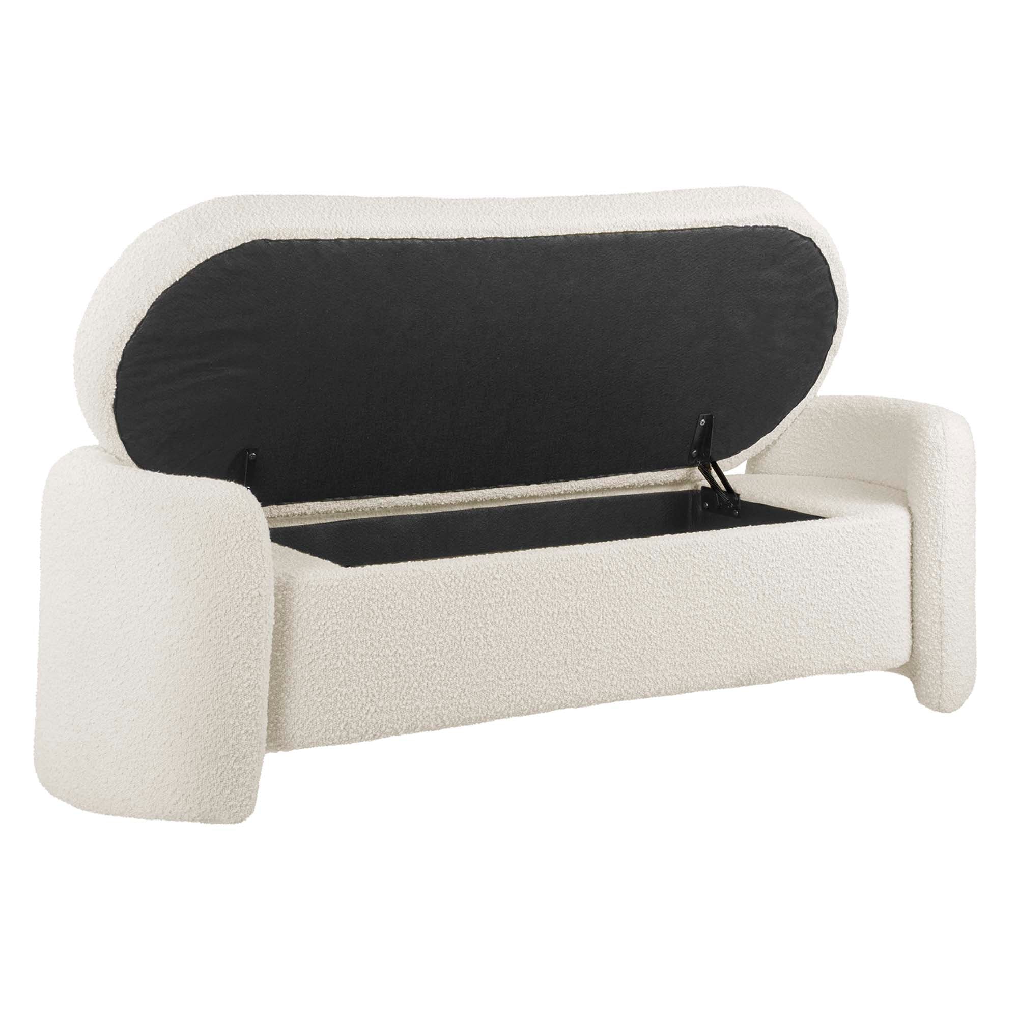 Chaise sans accoudoirs rembourrée en duvet Commix