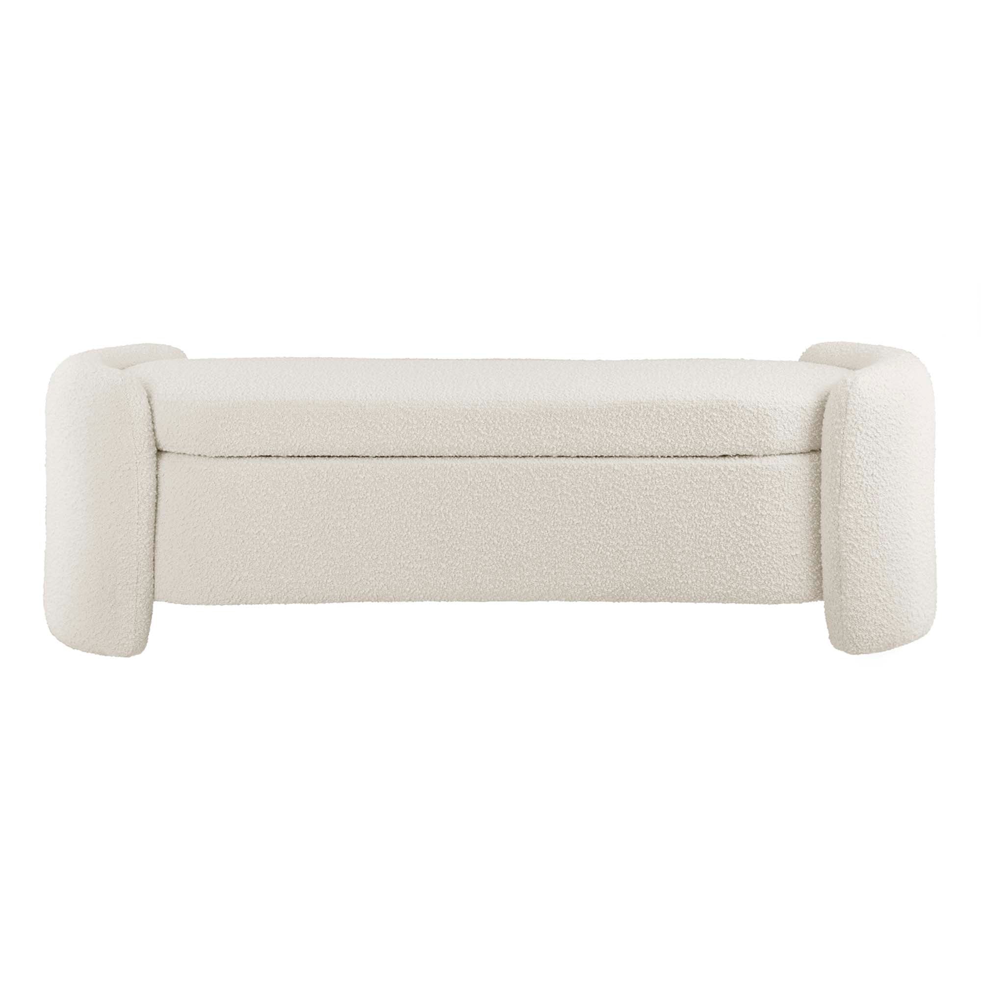 Chaise sans accoudoirs rembourrée en duvet Commix