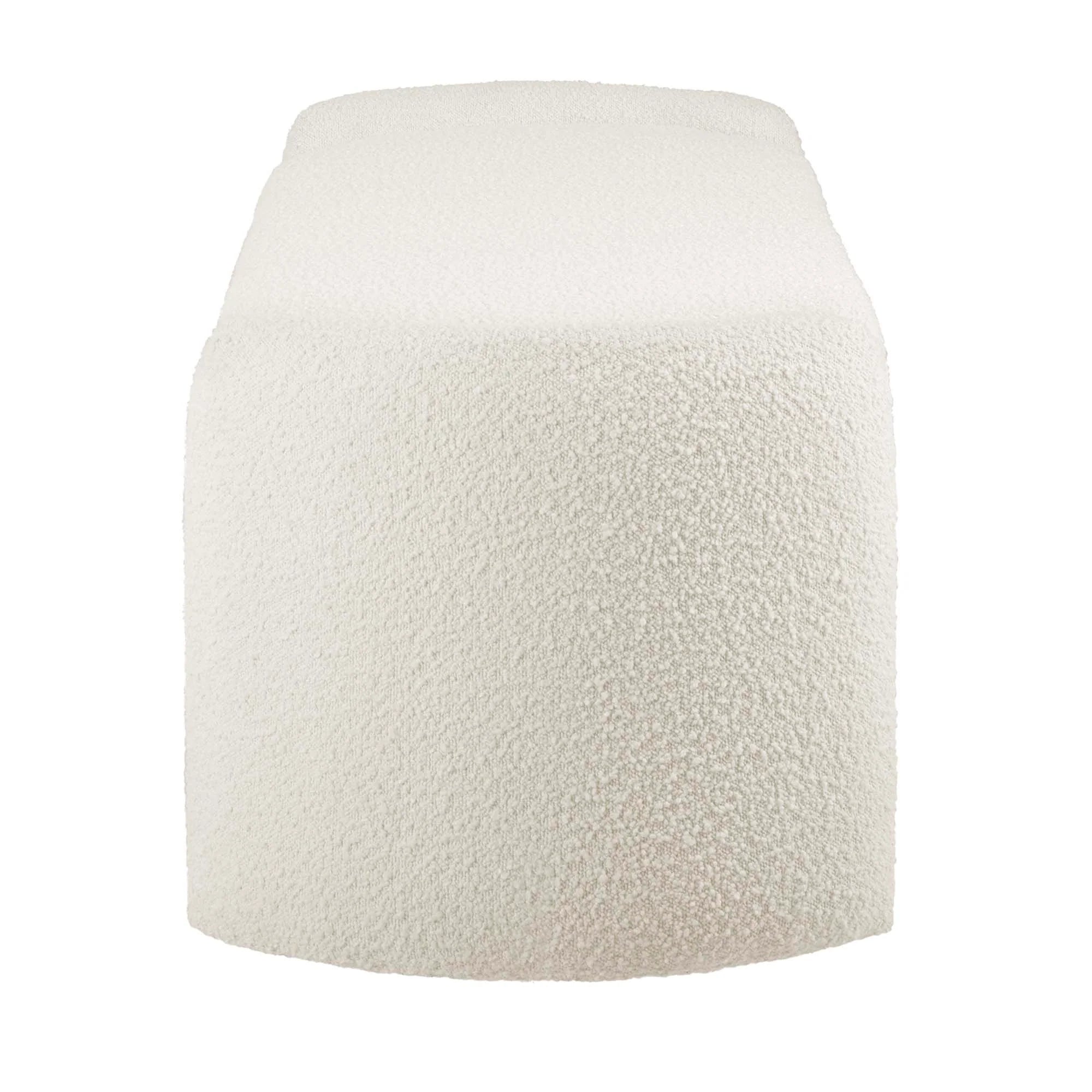 Chaise sans accoudoirs rembourrée en duvet Commix