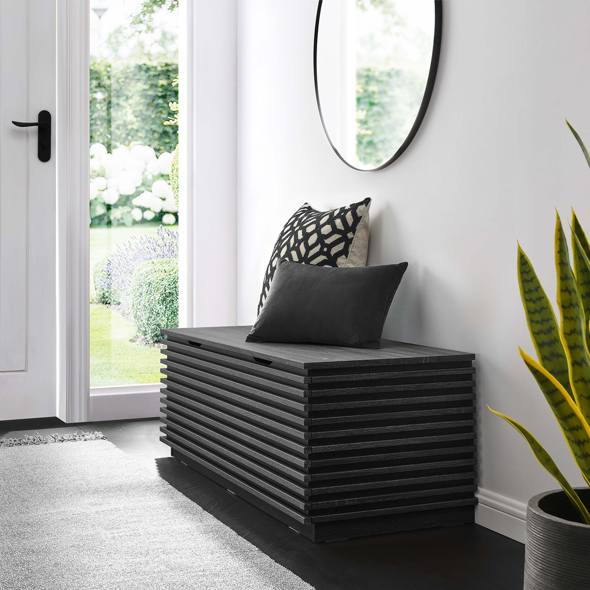 Chaise sans accoudoirs rembourrée en duvet Commix