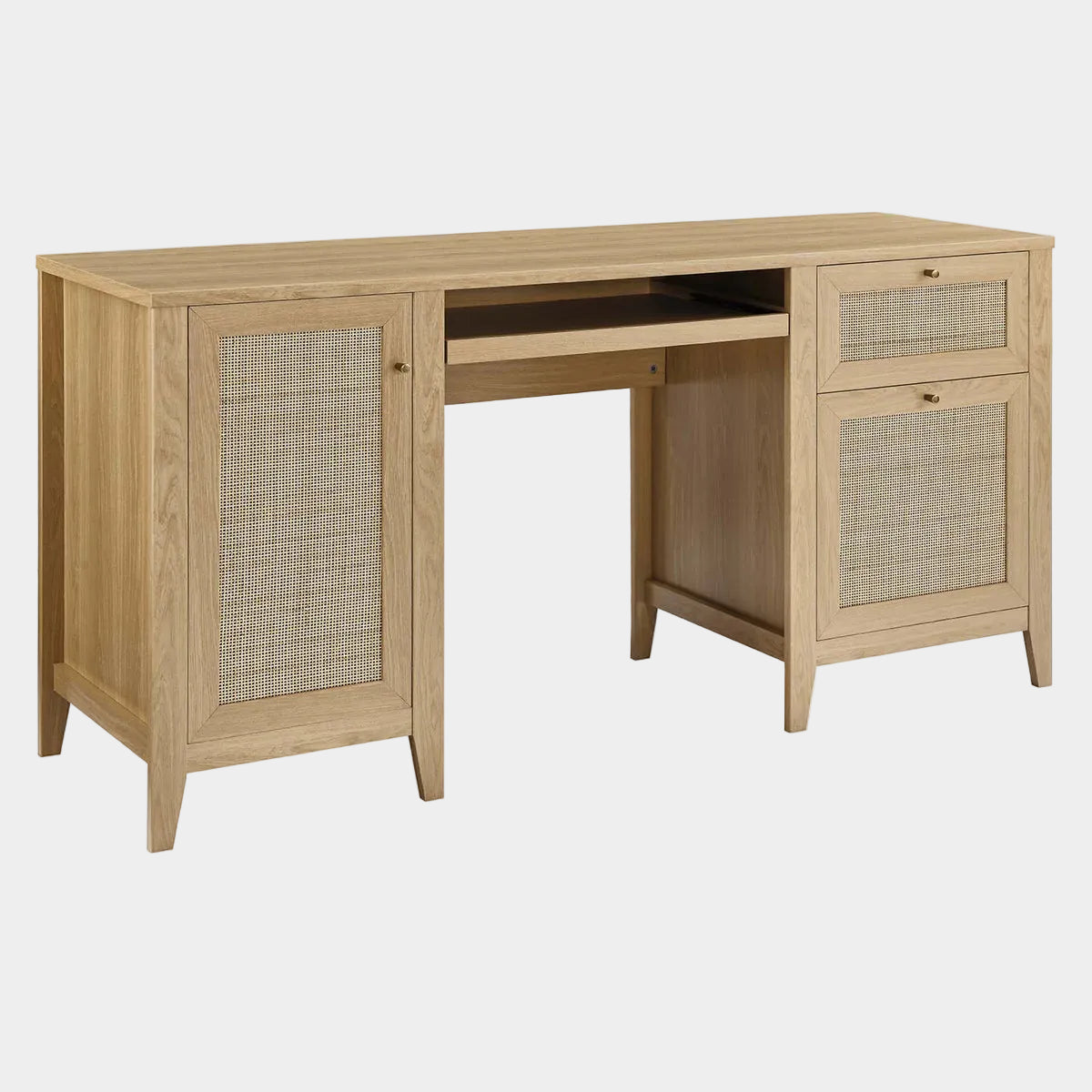 Soma 63" Office Desk in Oak