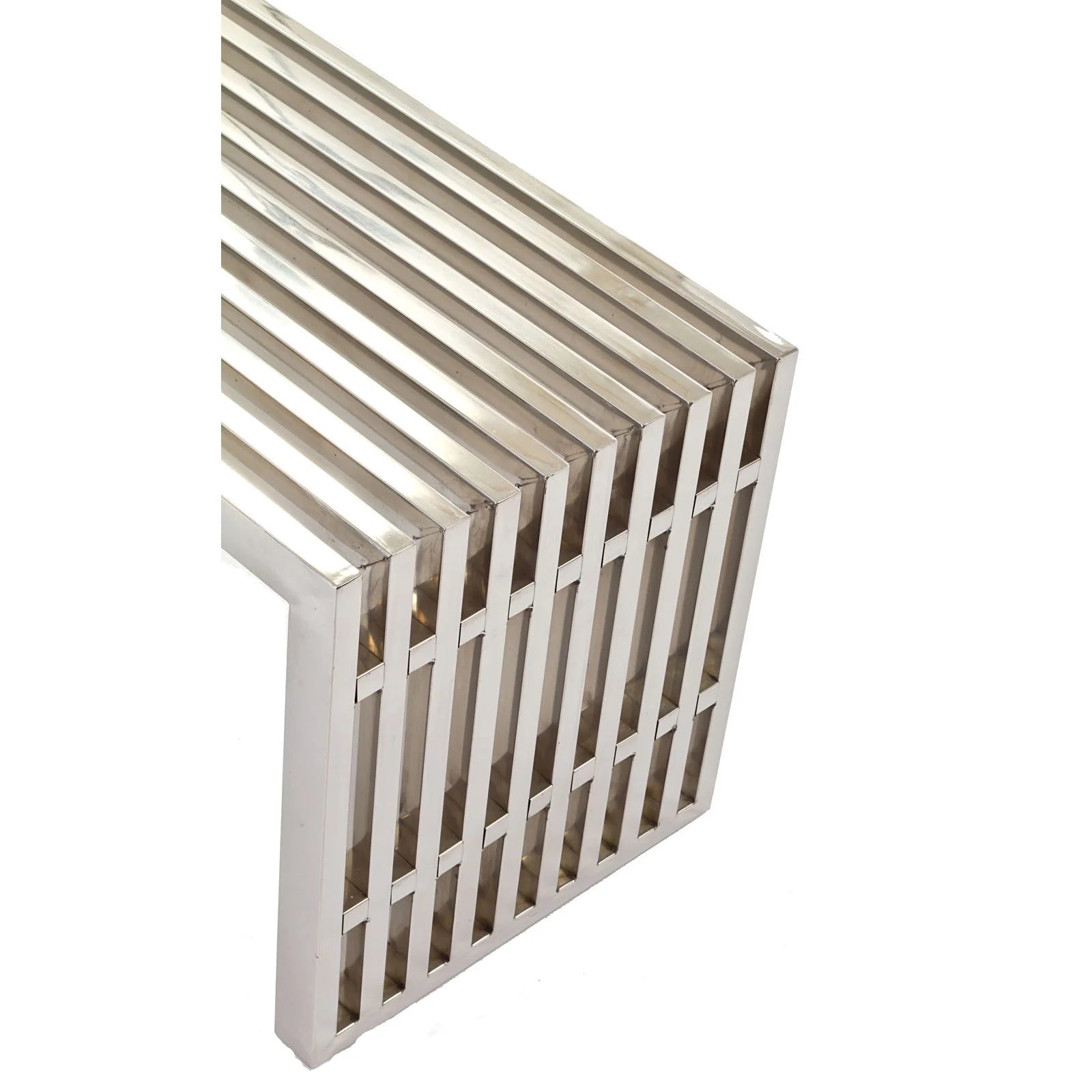 Gridiron Medium Stainless-Steel Bench