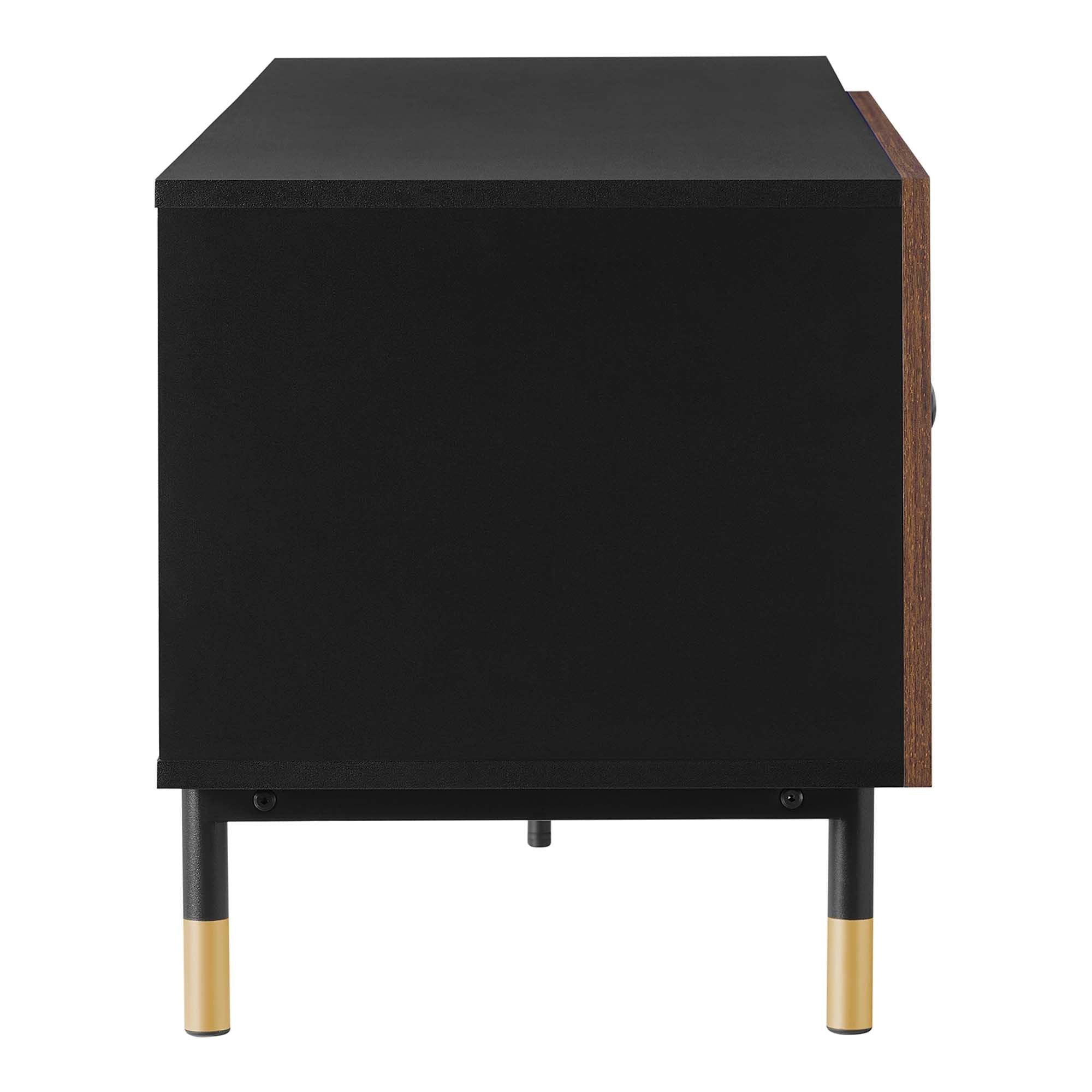 Nexus 60" TV Stand in Black Walnut