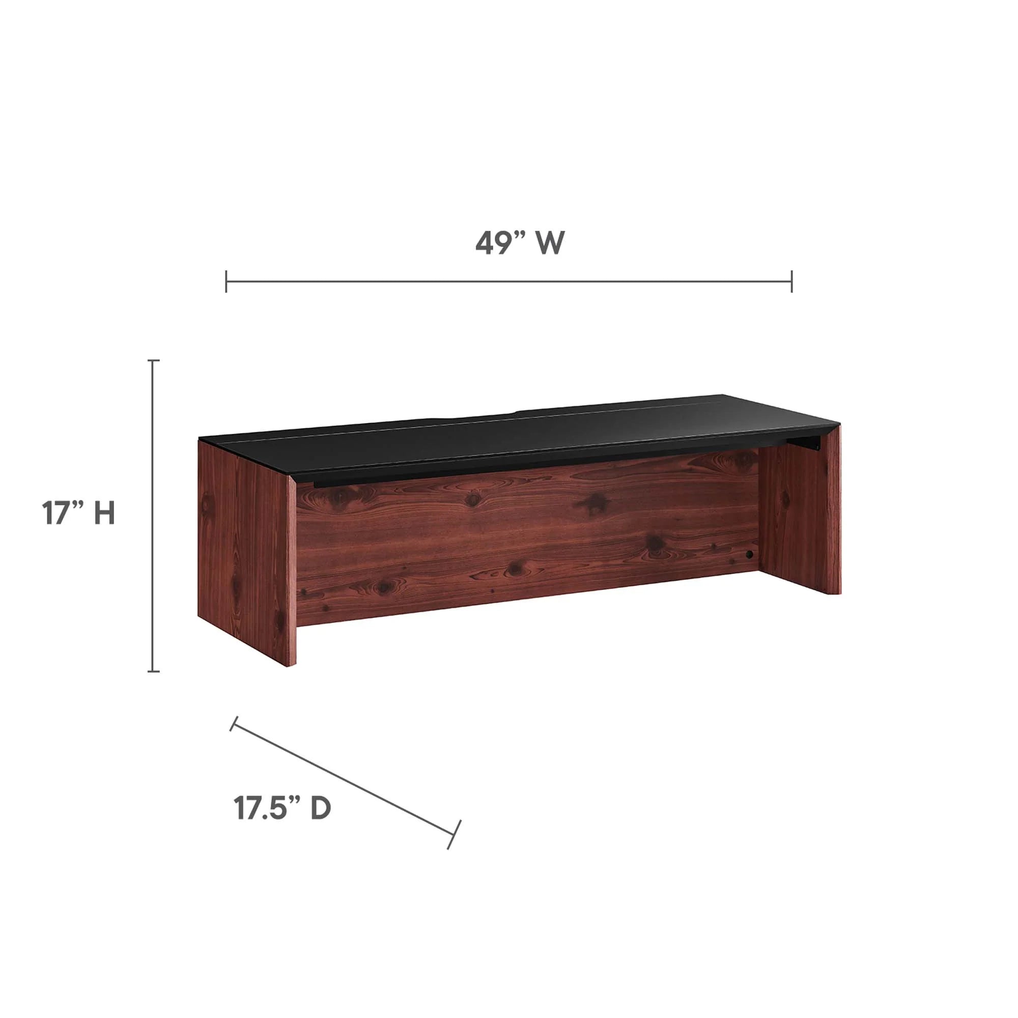 Kinetic Wall-Mount Office Desk With Cabinet and Shelf