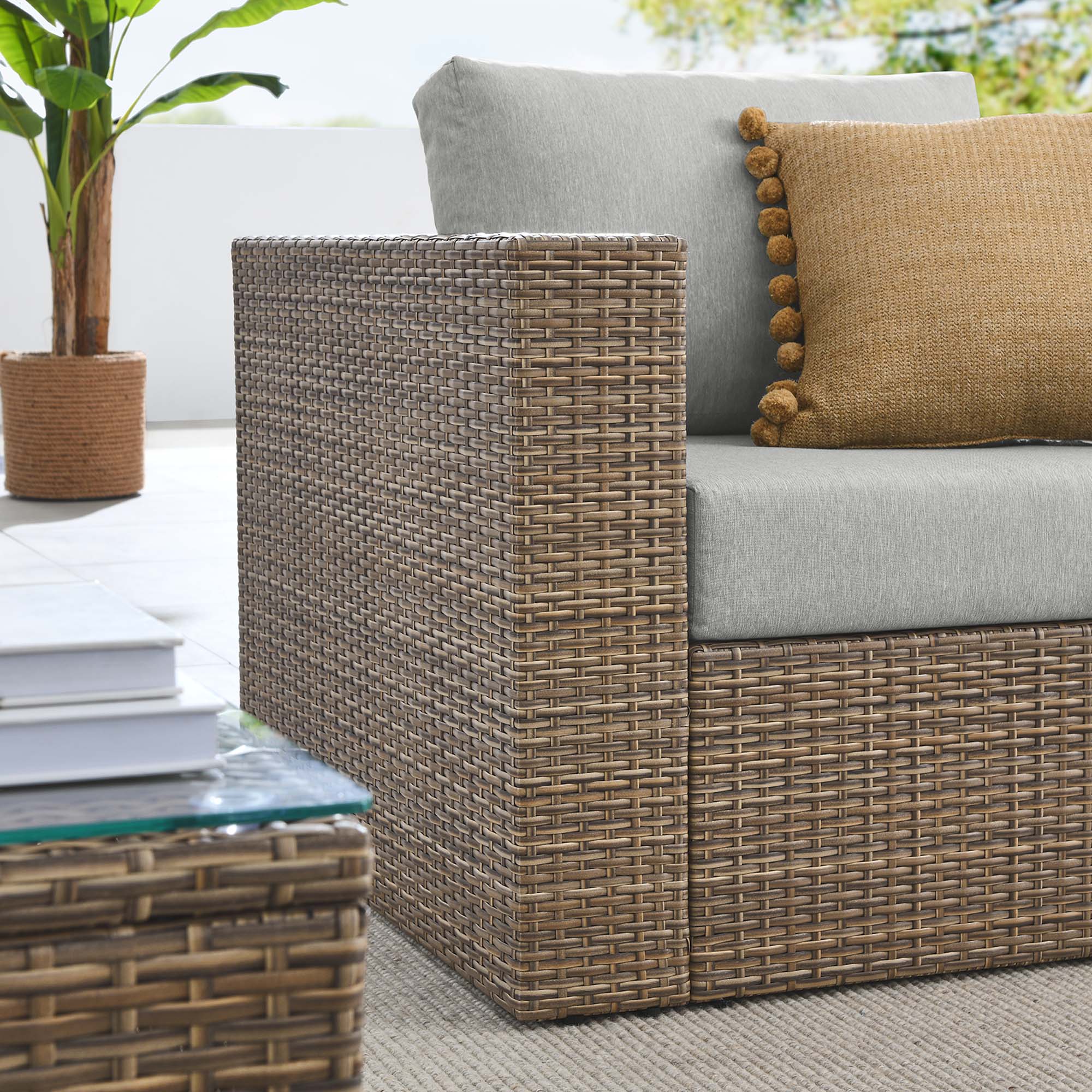 Convene 3-Piece Outdoor Patio Furniture Set