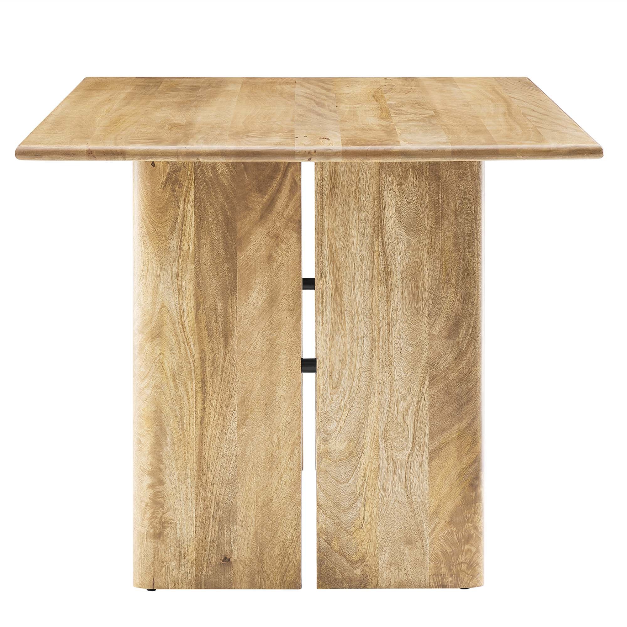 Table à manger en bois Amistad 60" en noyer