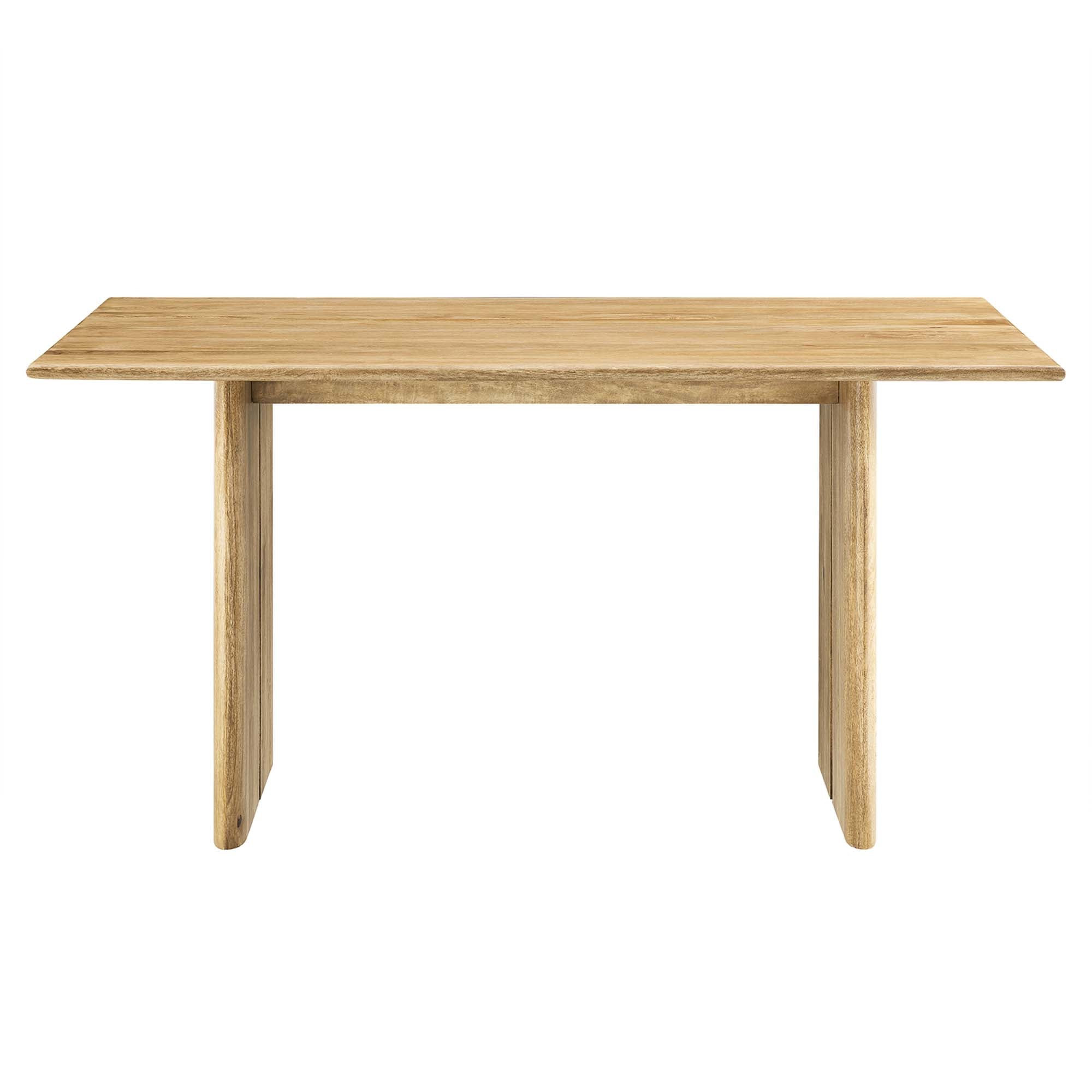 Table à manger en bois Amistad 60" en noyer