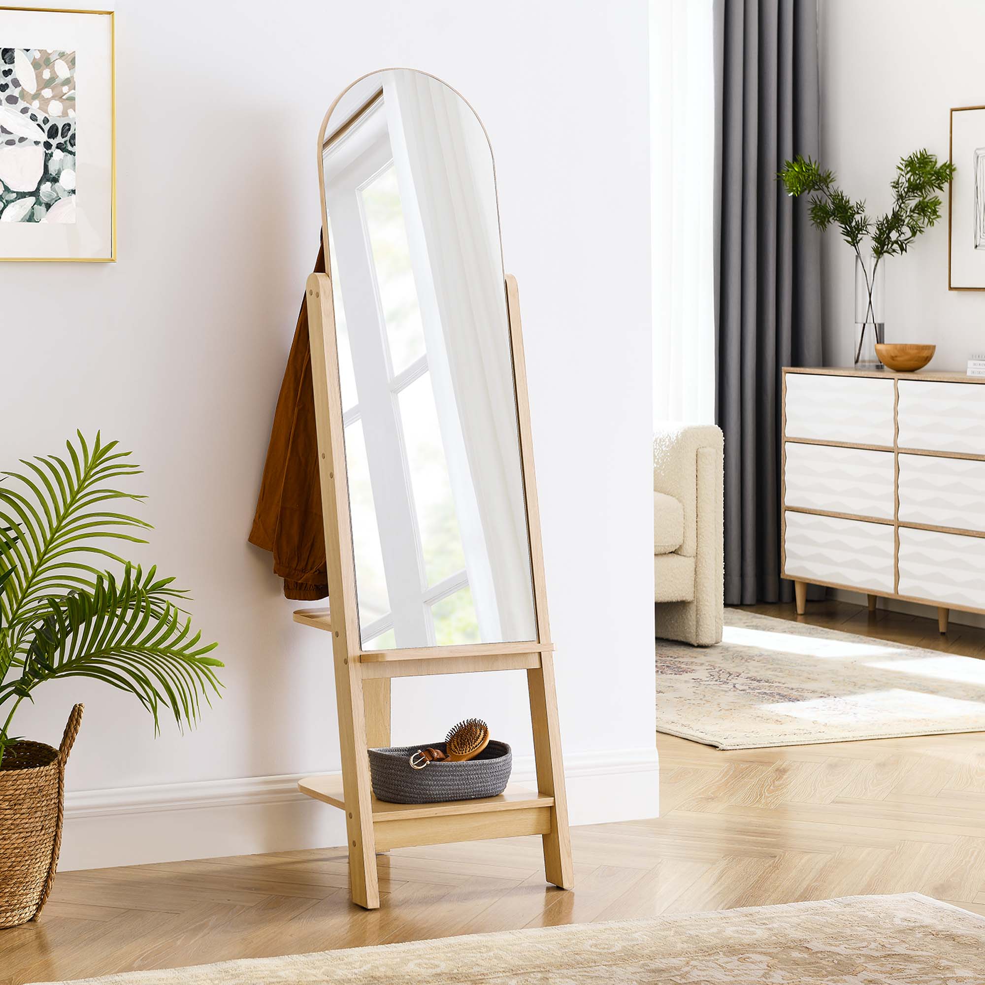 Miroir sur pied Ascend