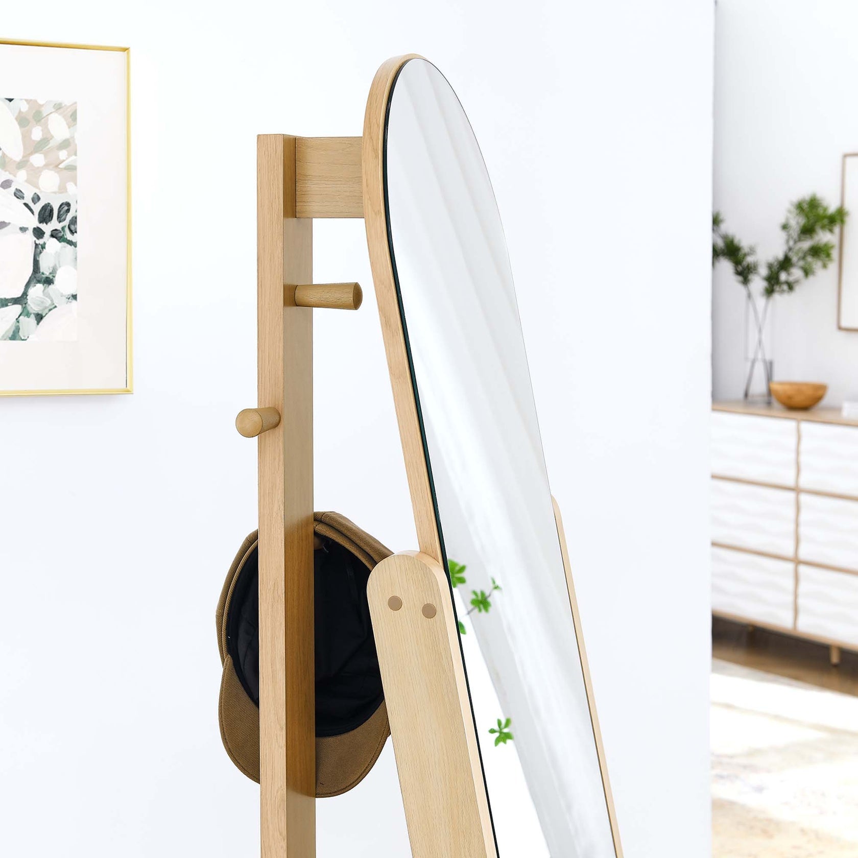 Miroir sur pied Ascend