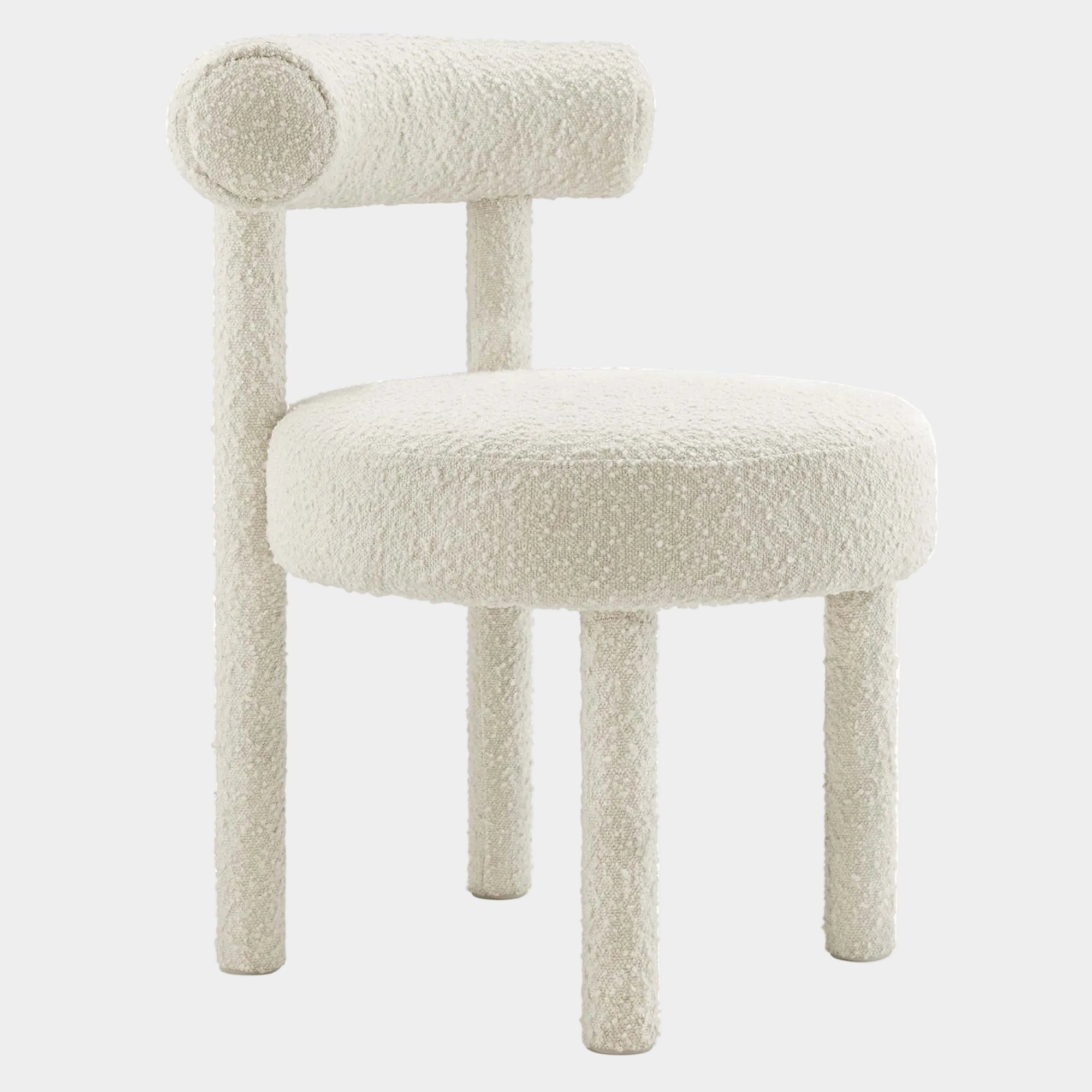 Toulouse Boucle Fabric Dining Chair