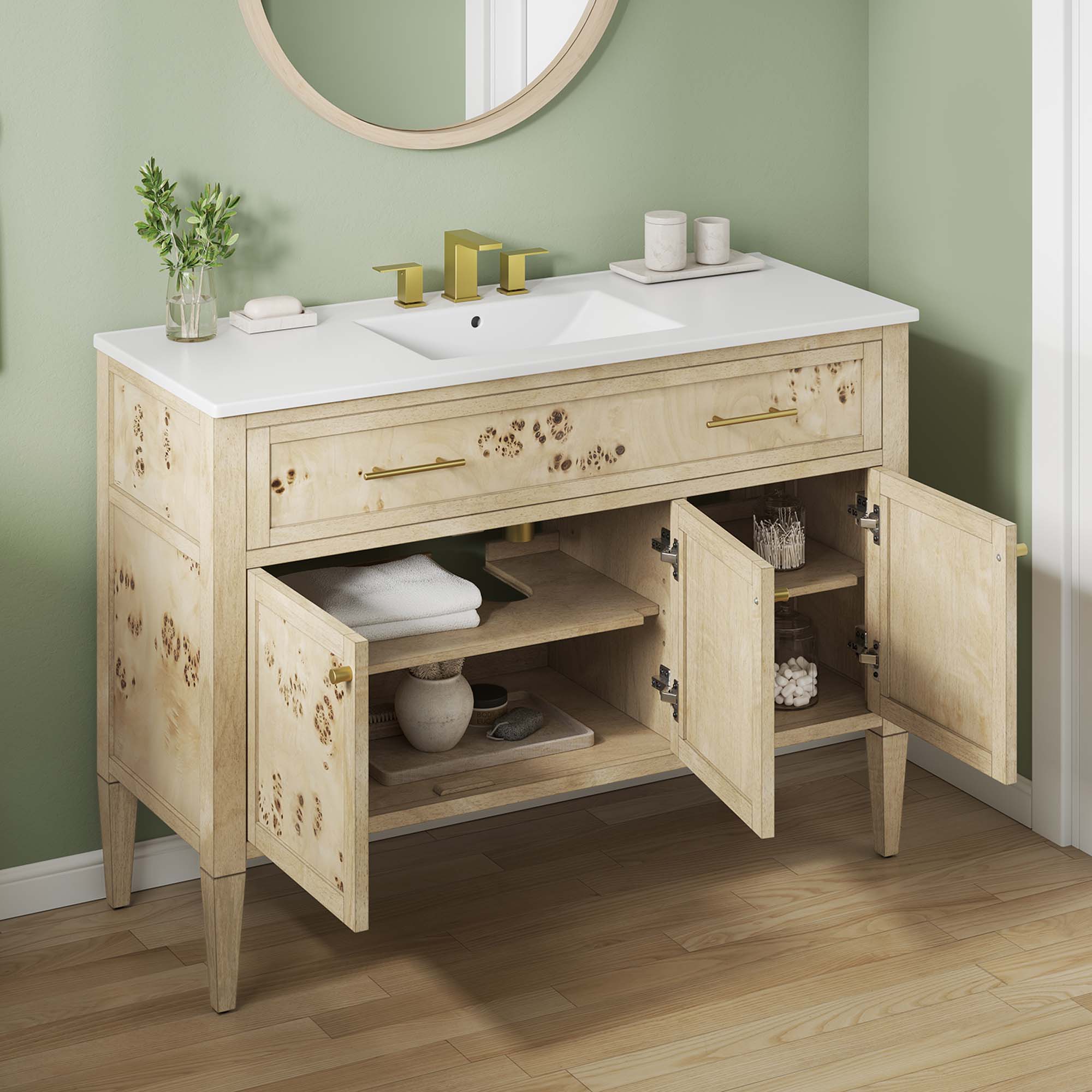 Elysian Bathroom Cabinet Basin Not Included