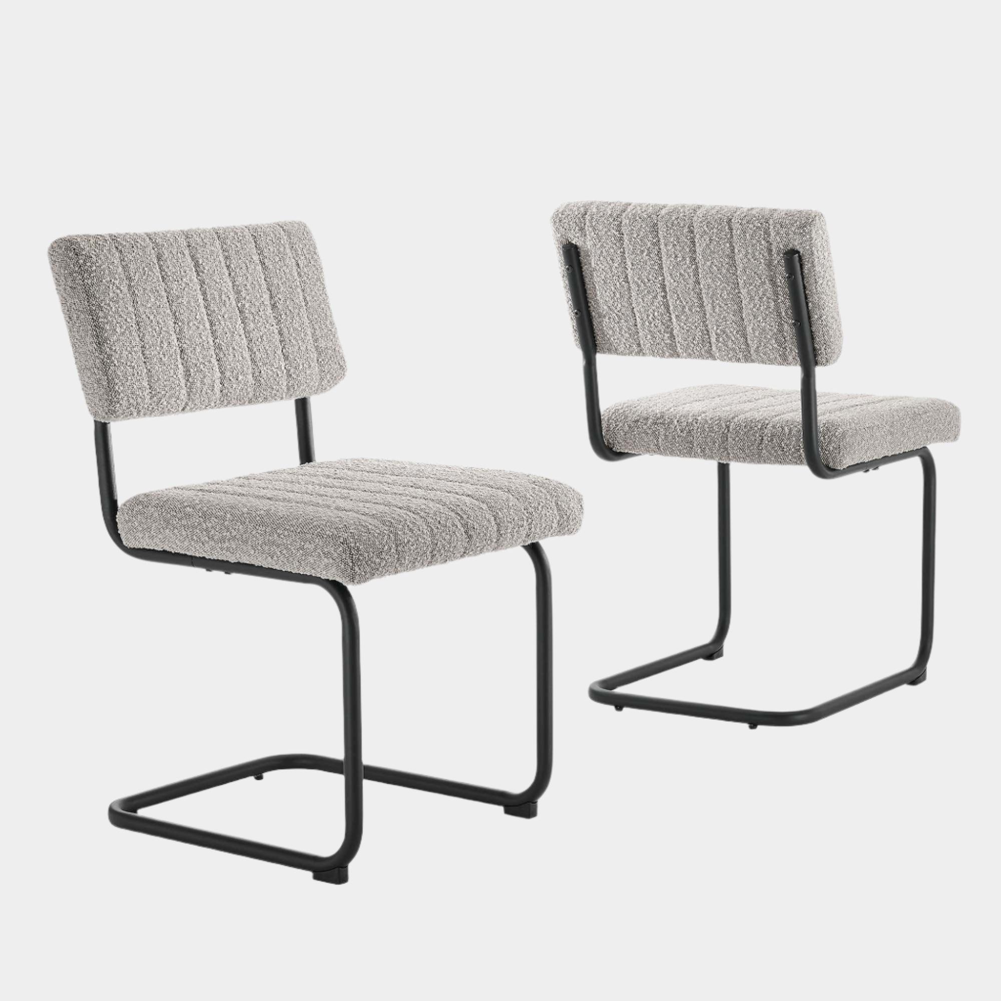 Parity Boucle Dining Side Chairs - Set of 2