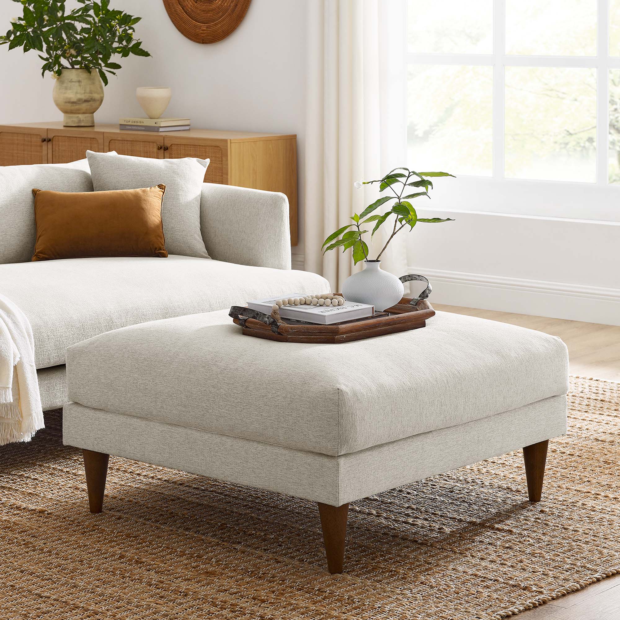 Chaise sans accoudoirs rembourrée en duvet Commix