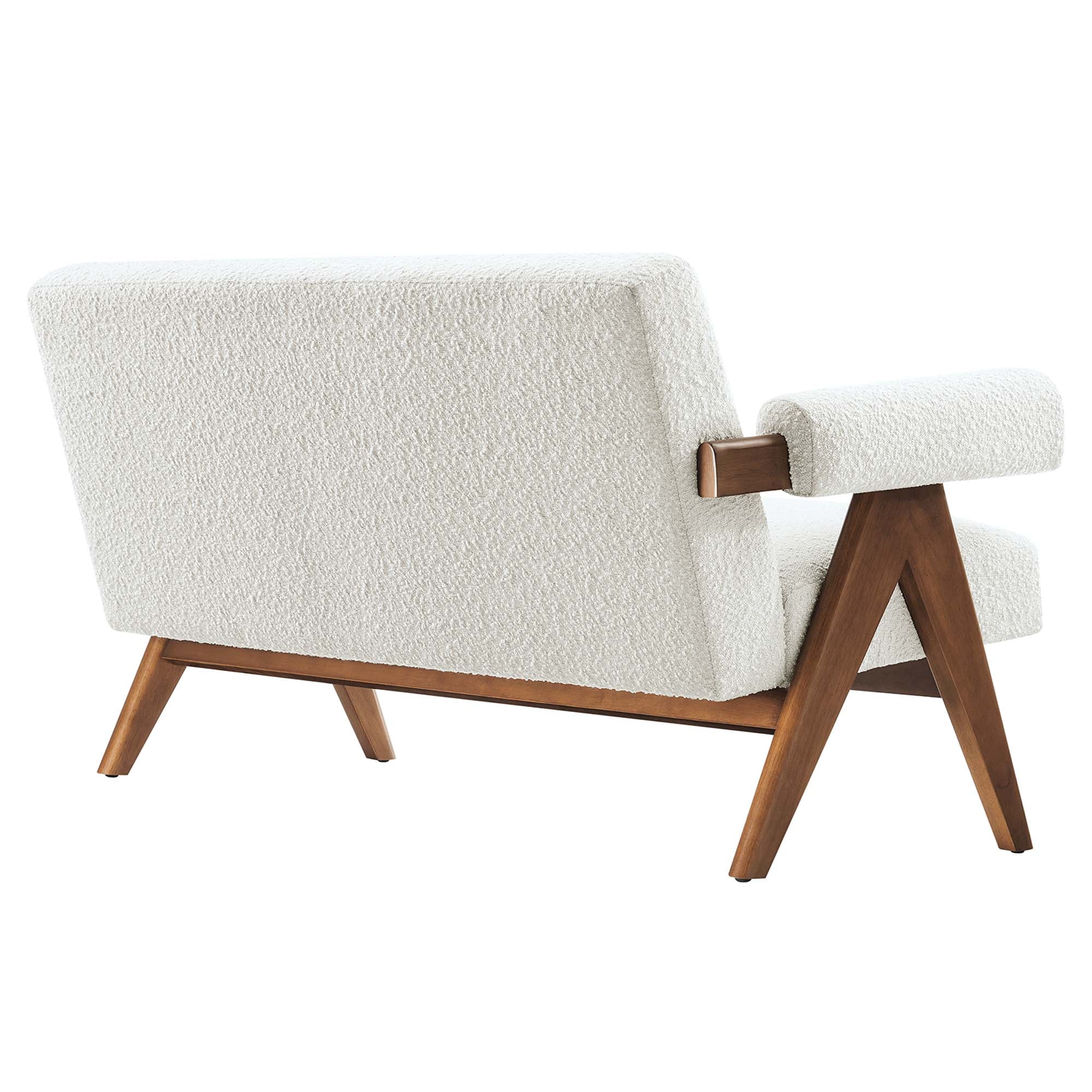 Chaise sans accoudoirs rembourrée en duvet Commix