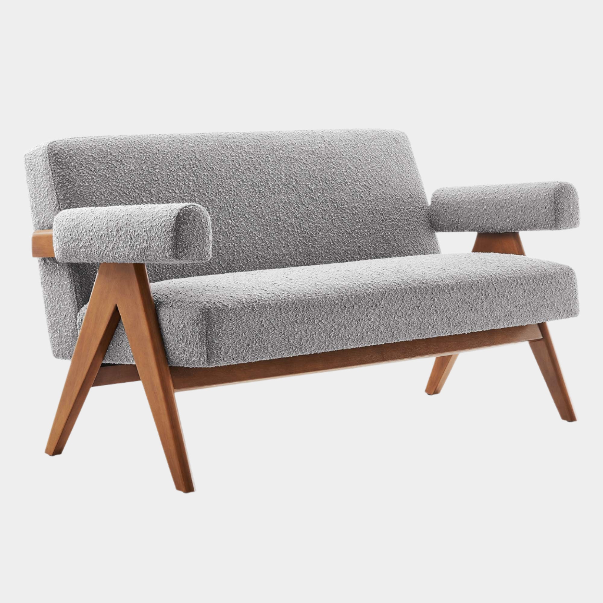 Chaise sans accoudoirs rembourrée en duvet Commix