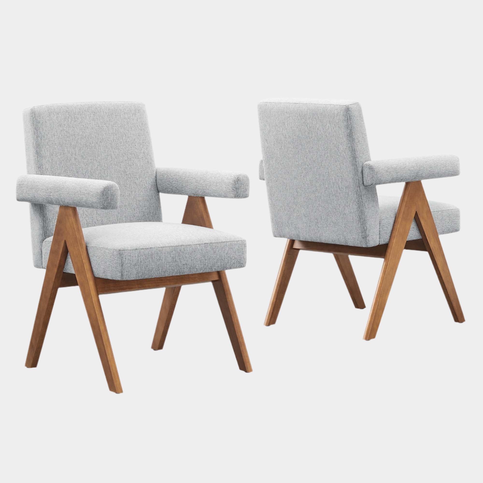 Lyra Fabric Dining Room Chair Set of 2