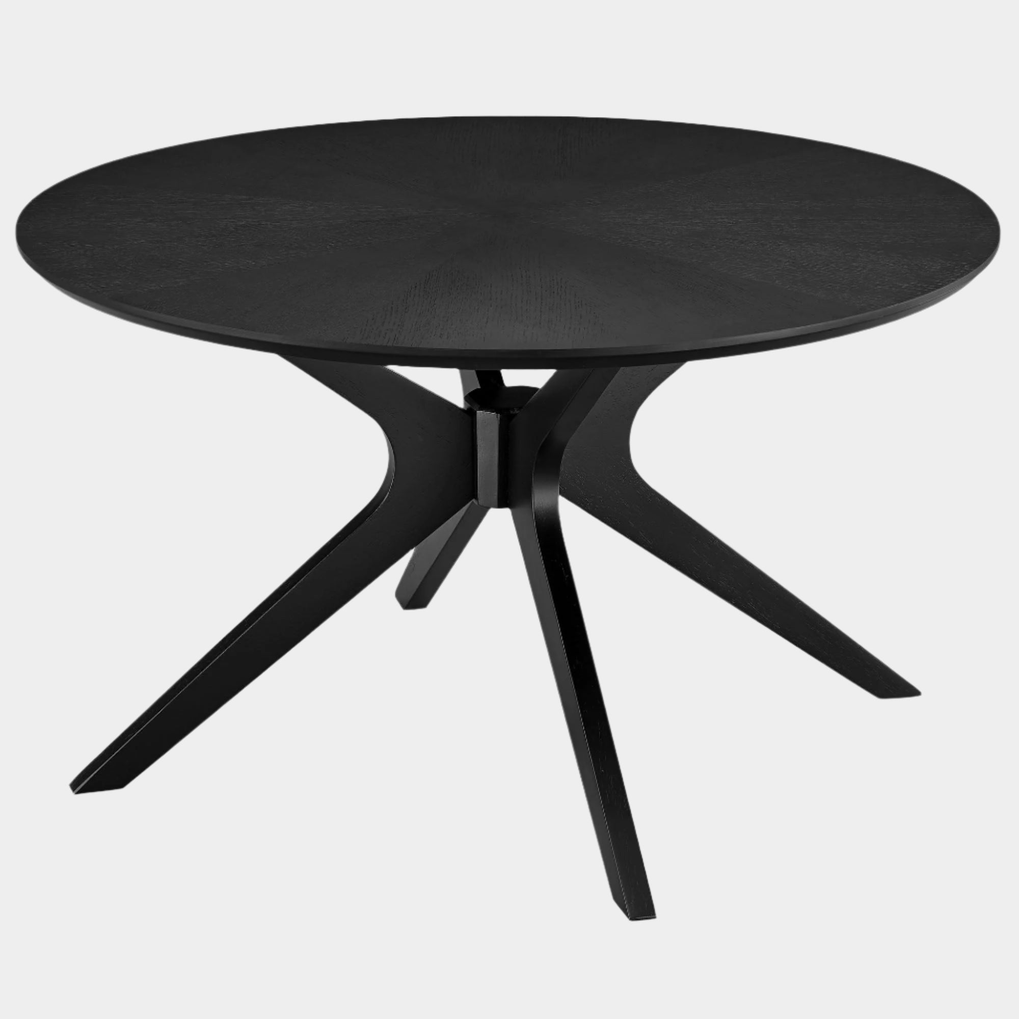 Crossroads Round Wood Coffee Table