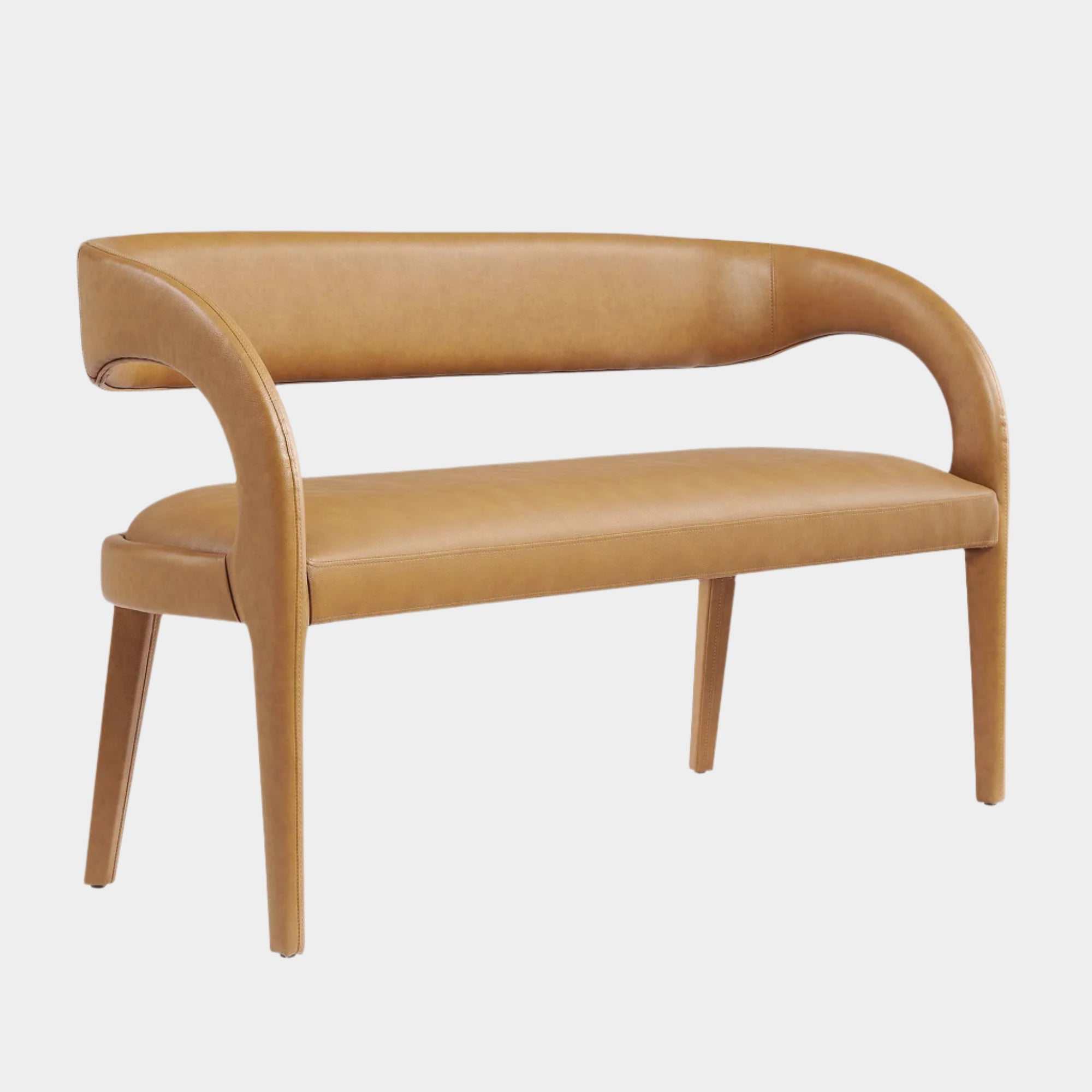 Chaise sans accoudoirs rembourrée en duvet Commix