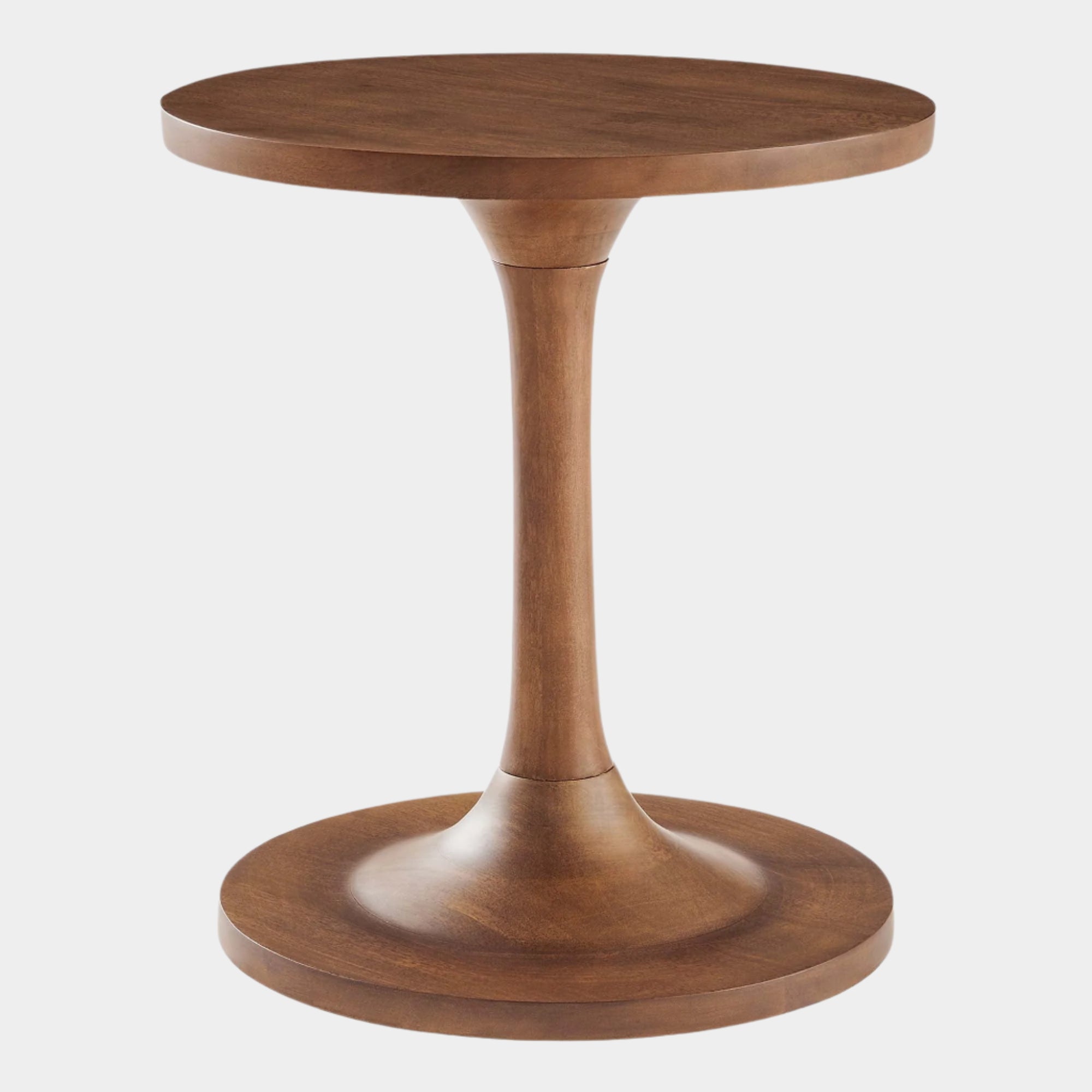 Lina Round Wood Side Table