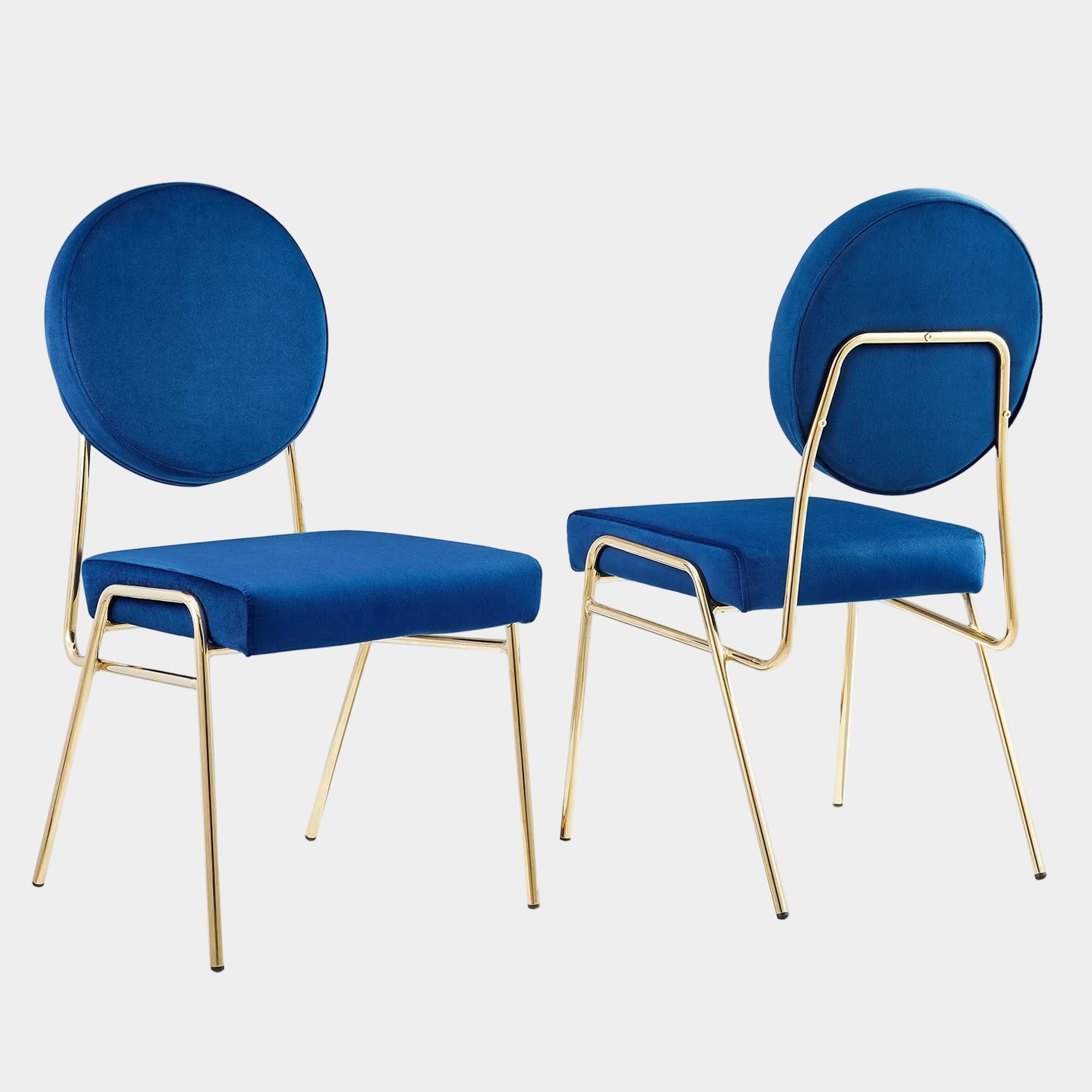 Craft Performance Velvet Dining Side Chairs Set of 2