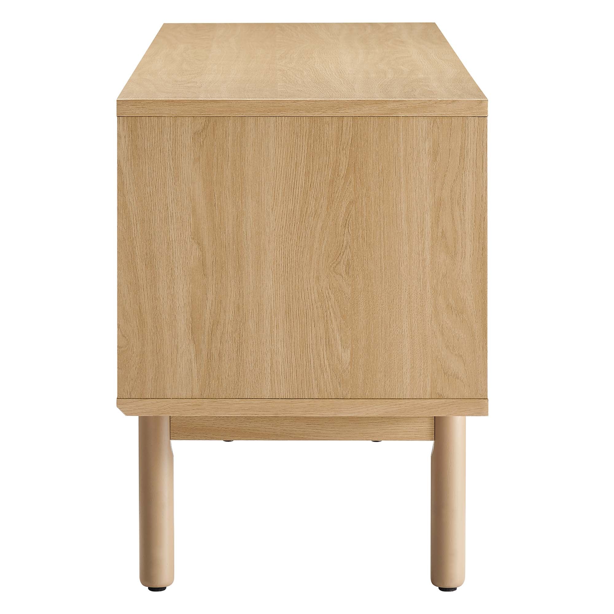 Milo 59" TV Stand in Oak Tan