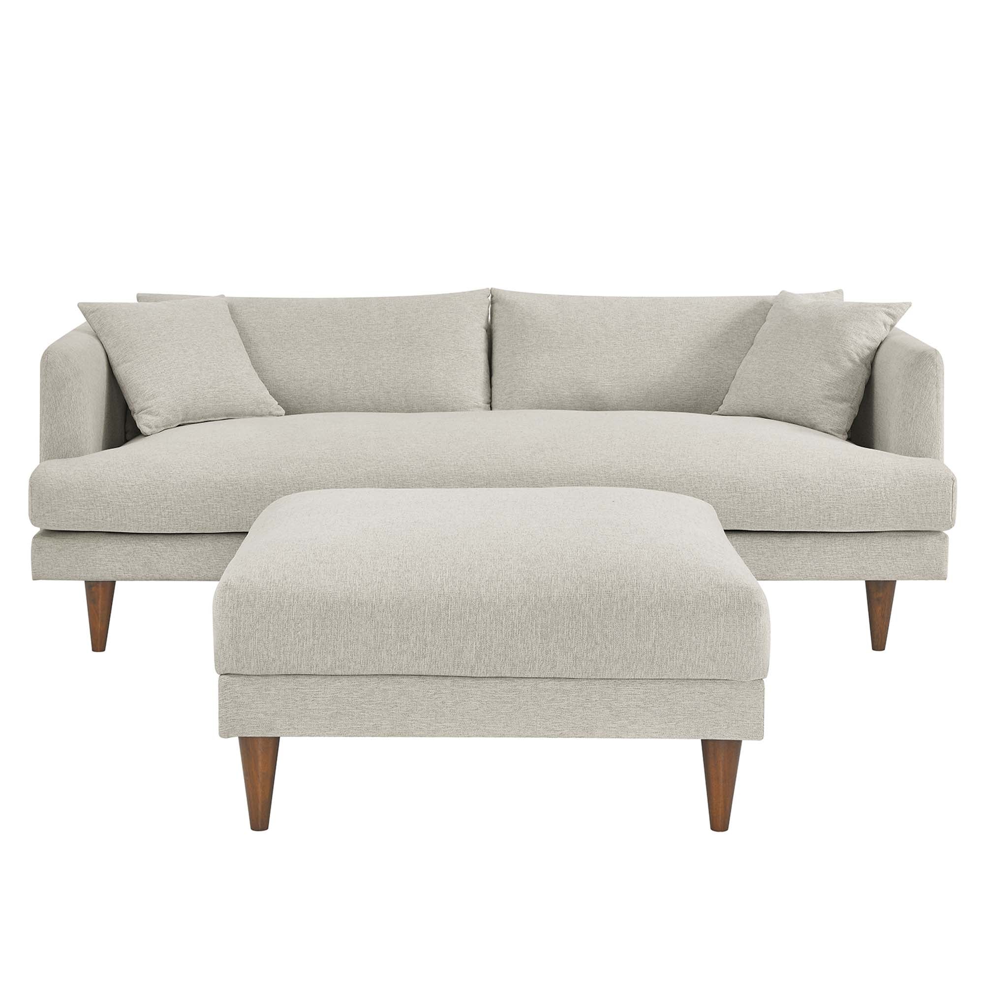 Chaise sans accoudoirs rembourrée en duvet Commix