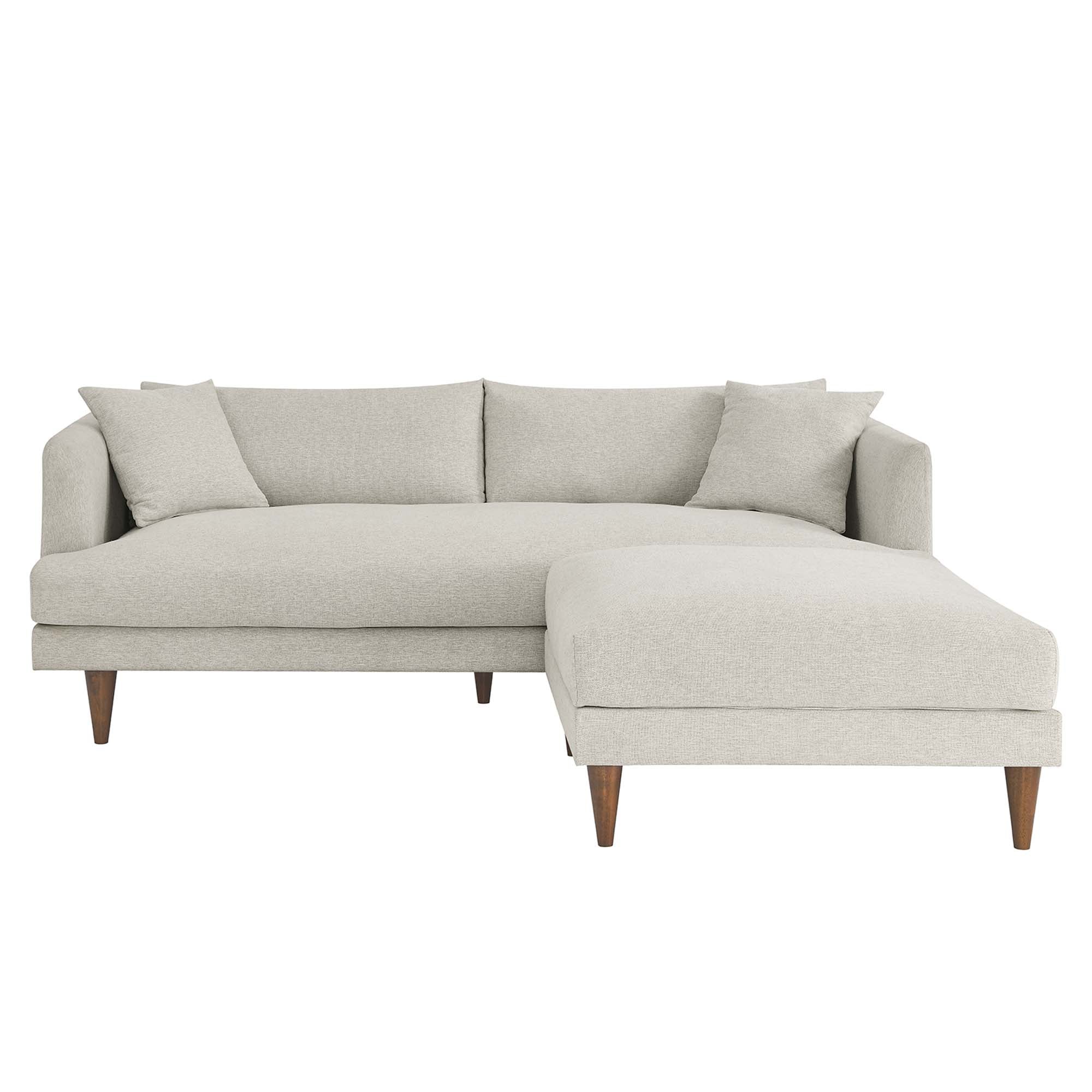 Chaise sans accoudoirs rembourrée en duvet Commix