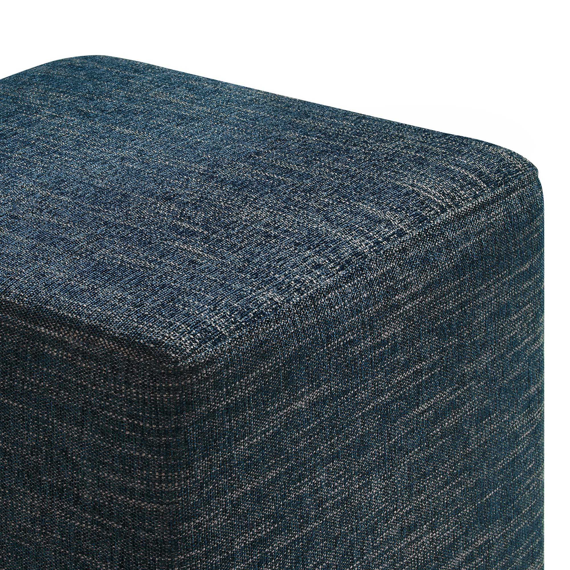 Chaise sans accoudoirs rembourrée en duvet Commix
