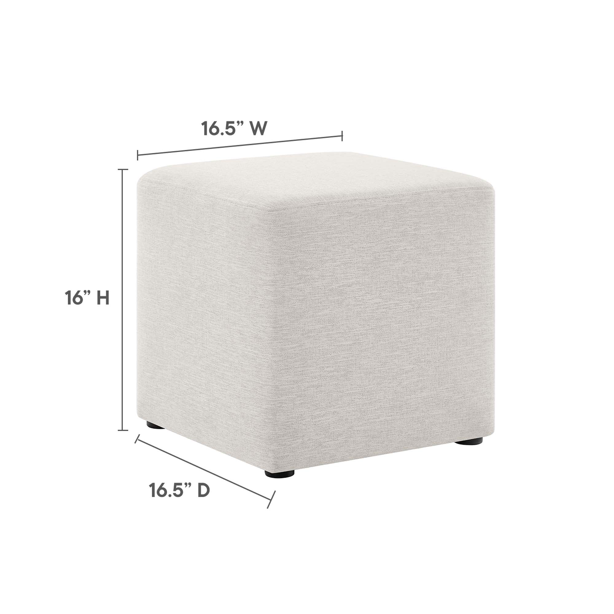 Chaise sans accoudoirs rembourrée en duvet Commix