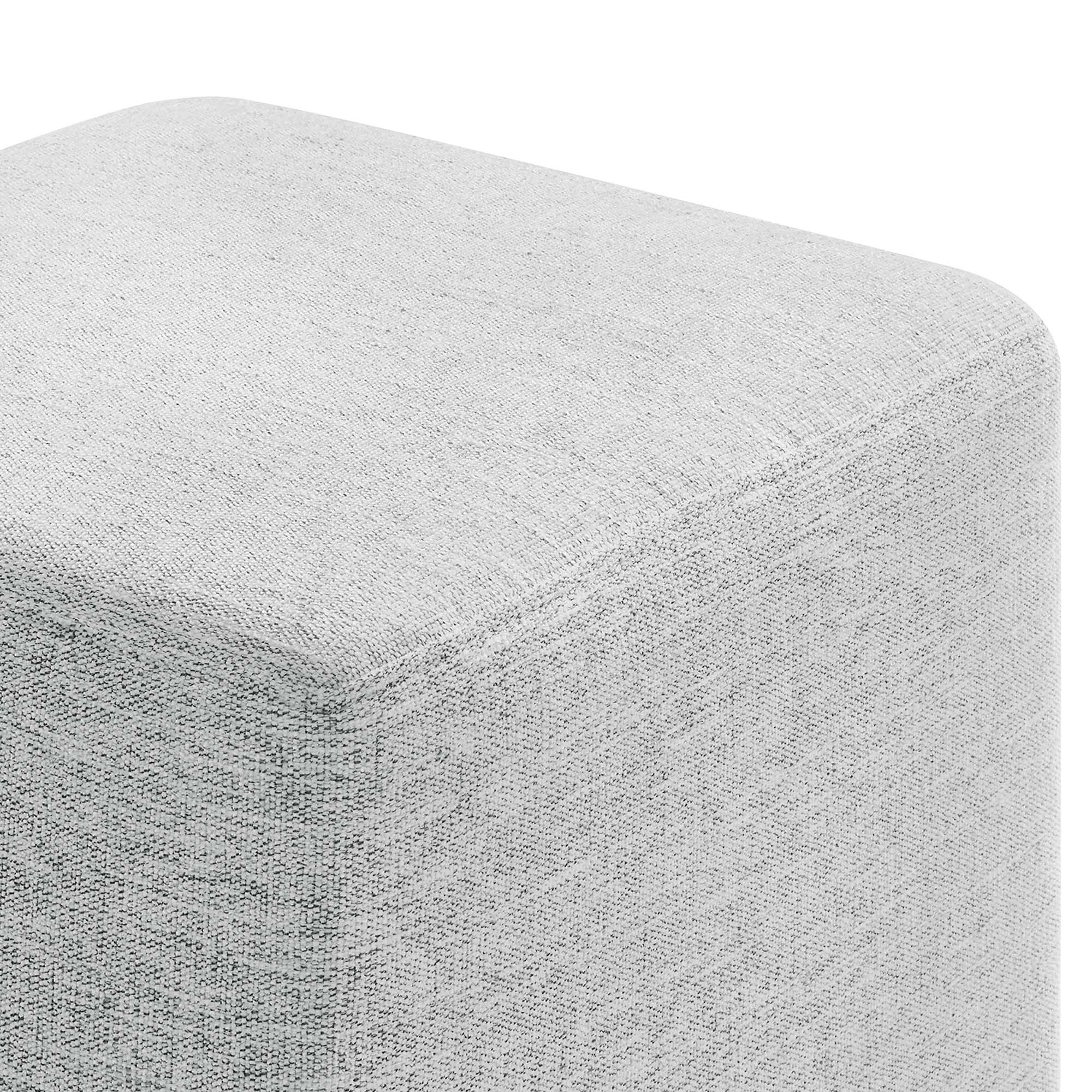 Chaise sans accoudoirs rembourrée en duvet Commix