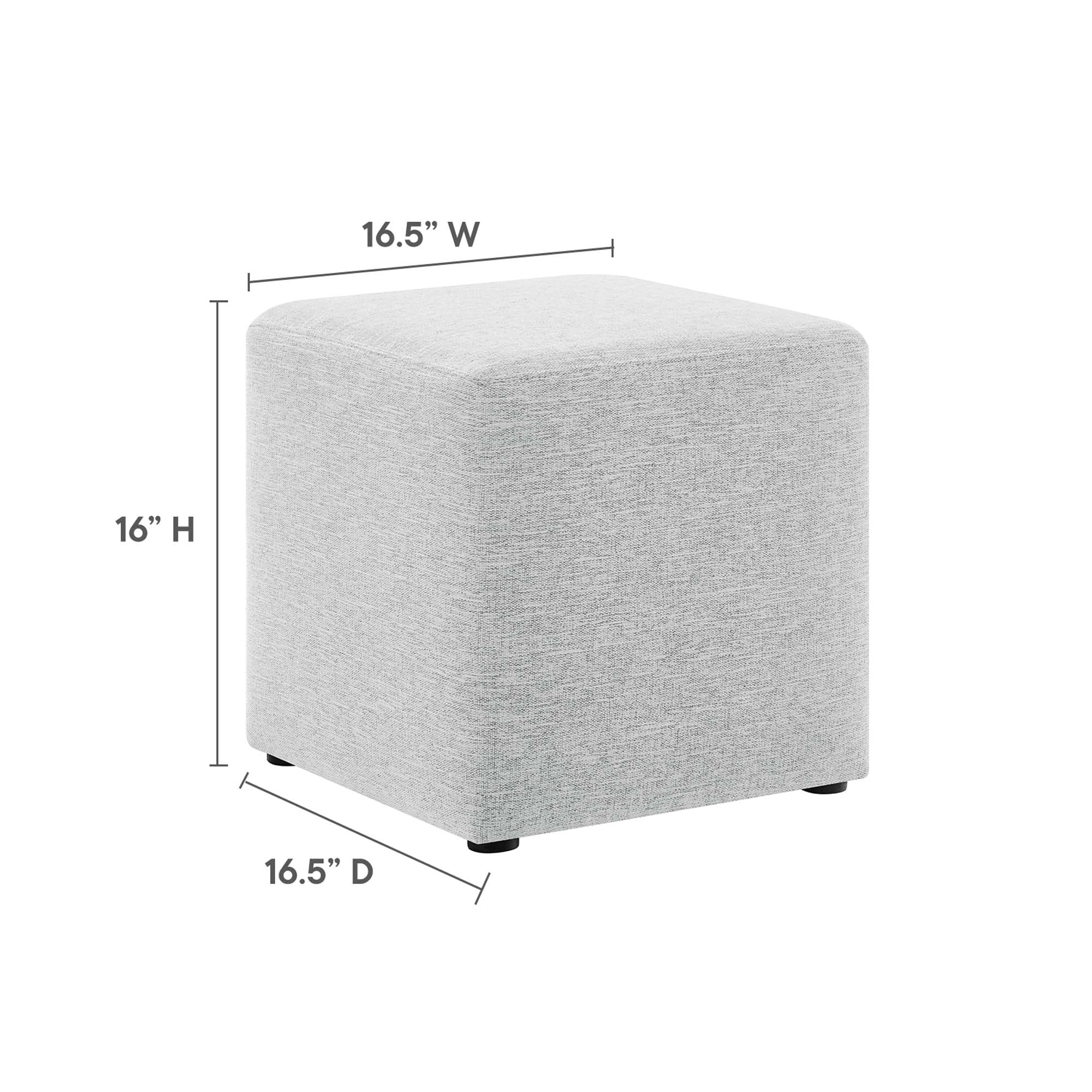 Chaise sans accoudoirs rembourrée en duvet Commix