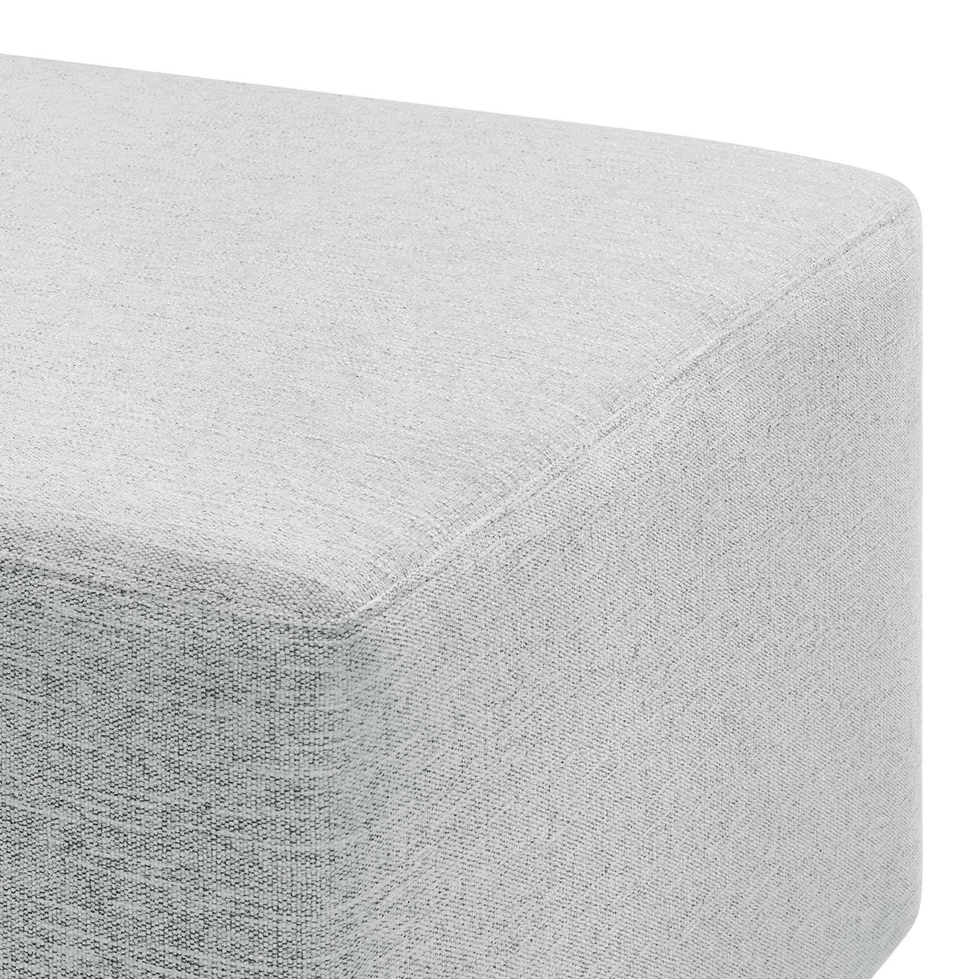 Chaise sans accoudoirs rembourrée en duvet Commix