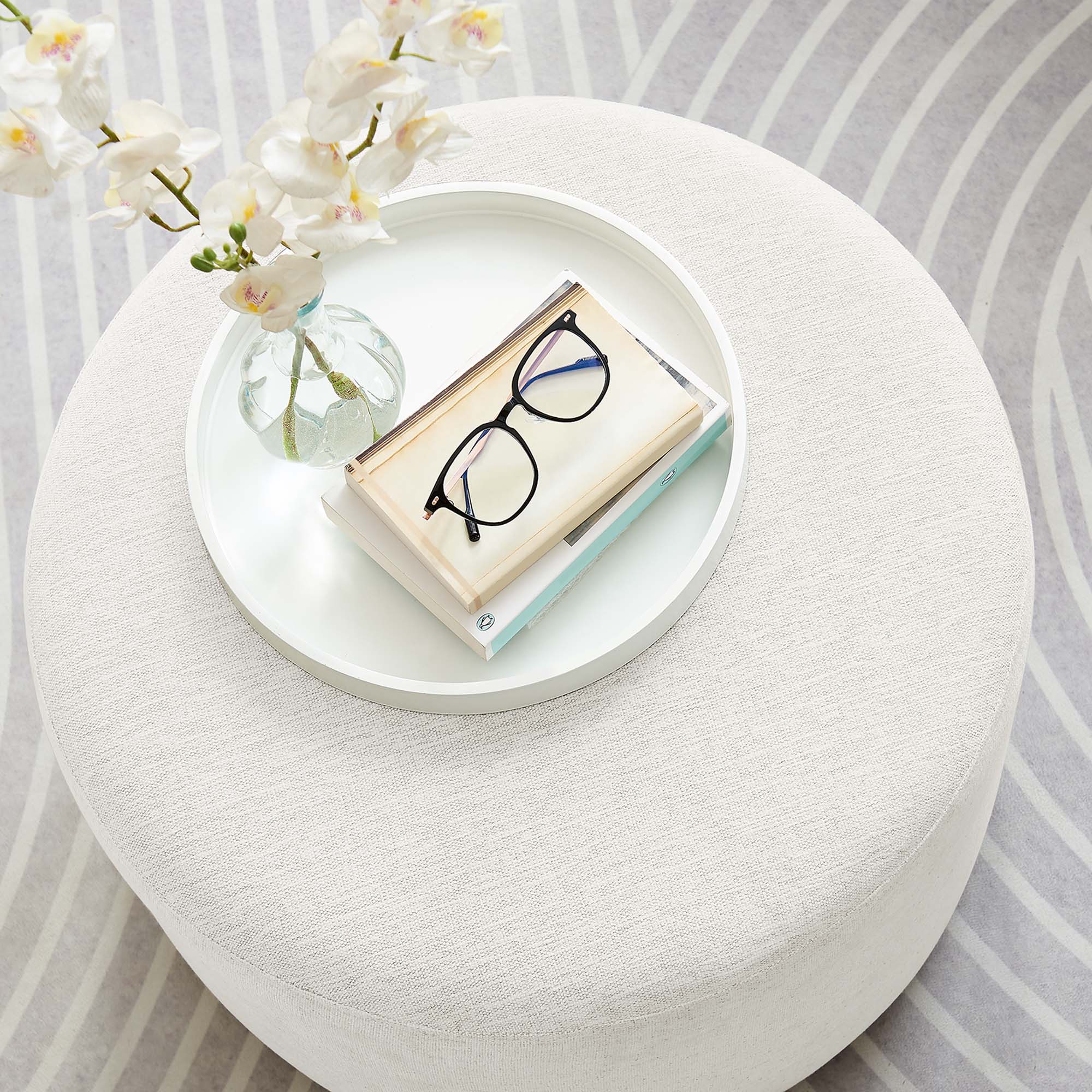 Chaise sans accoudoirs rembourrée en duvet Commix