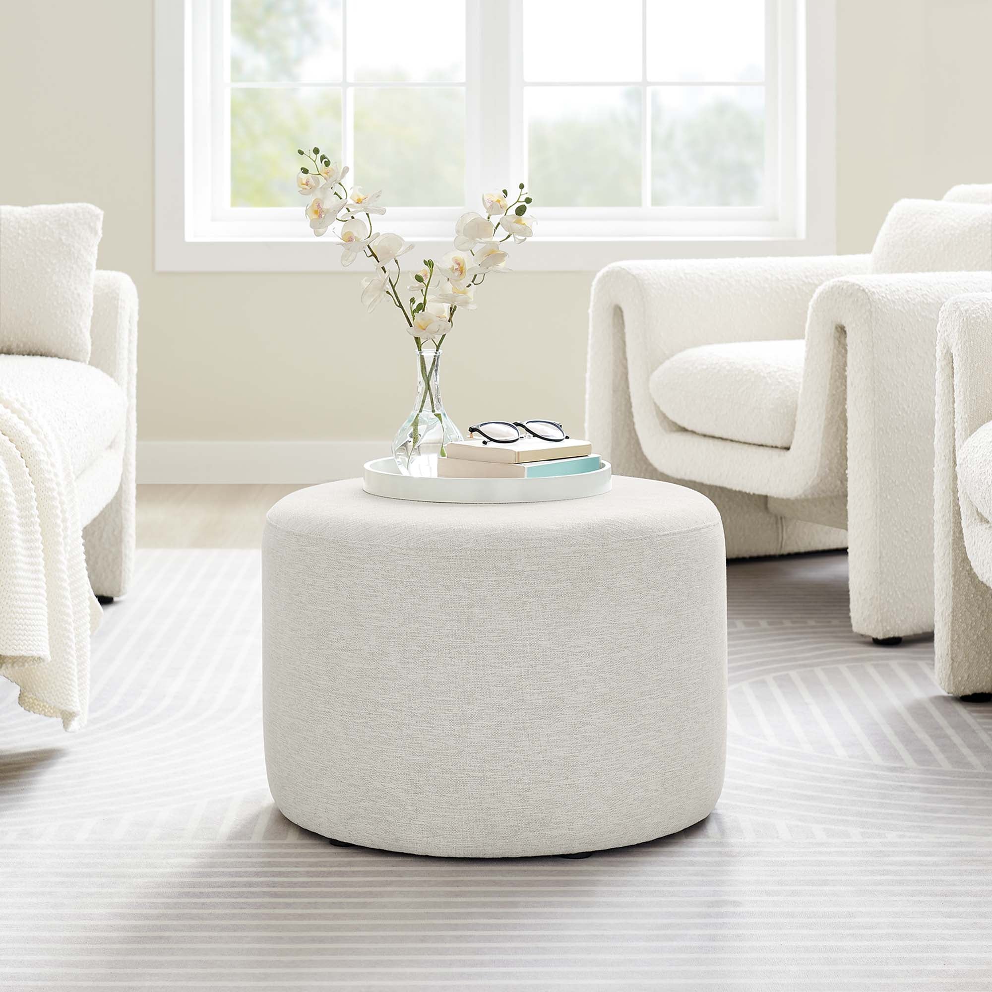 Chaise sans accoudoirs rembourrée en duvet Commix