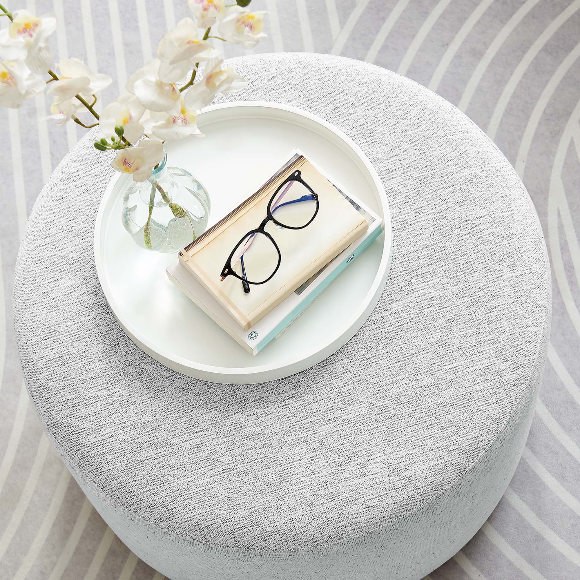 Chaise sans accoudoirs rembourrée en duvet Commix