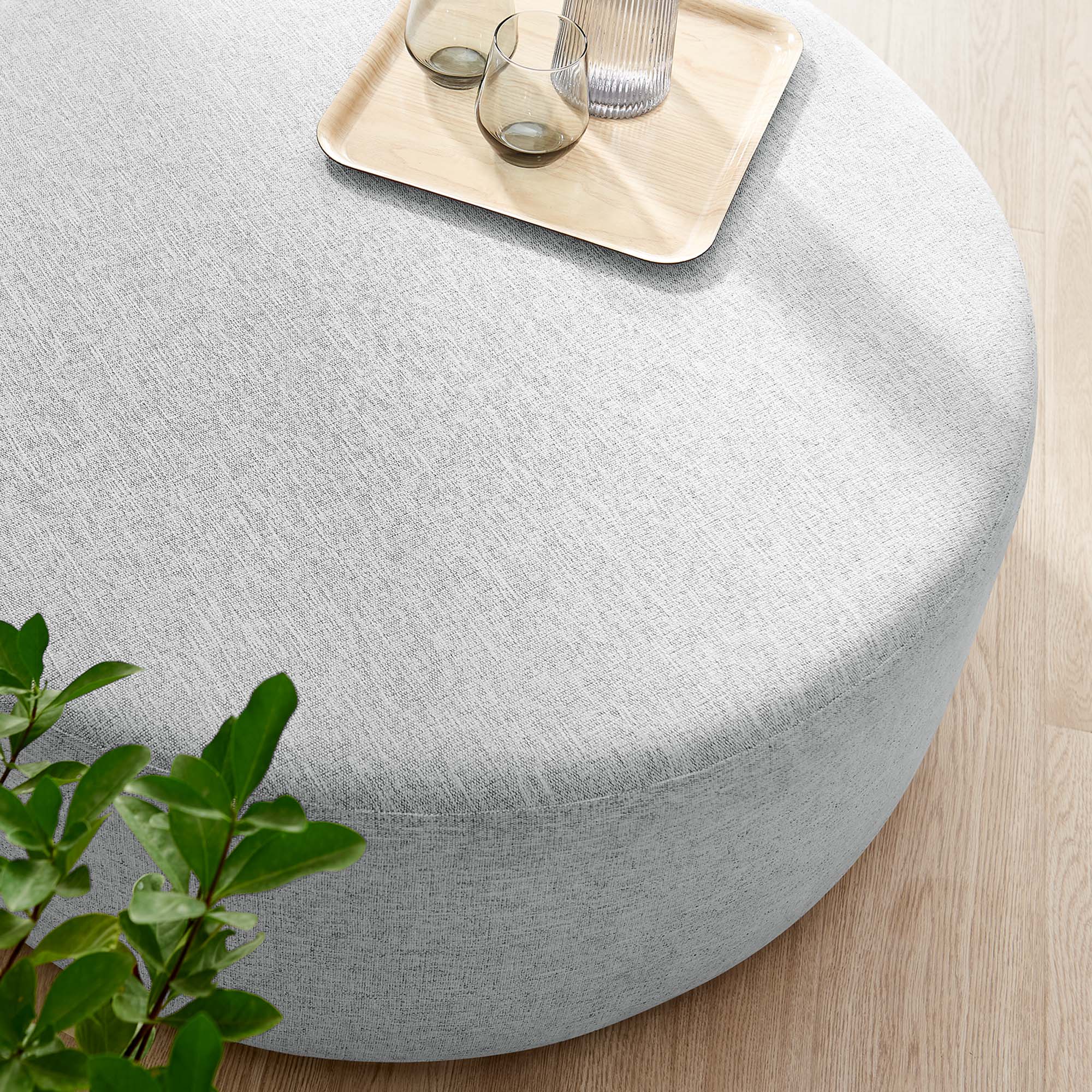 Chaise sans accoudoirs rembourrée en duvet Commix