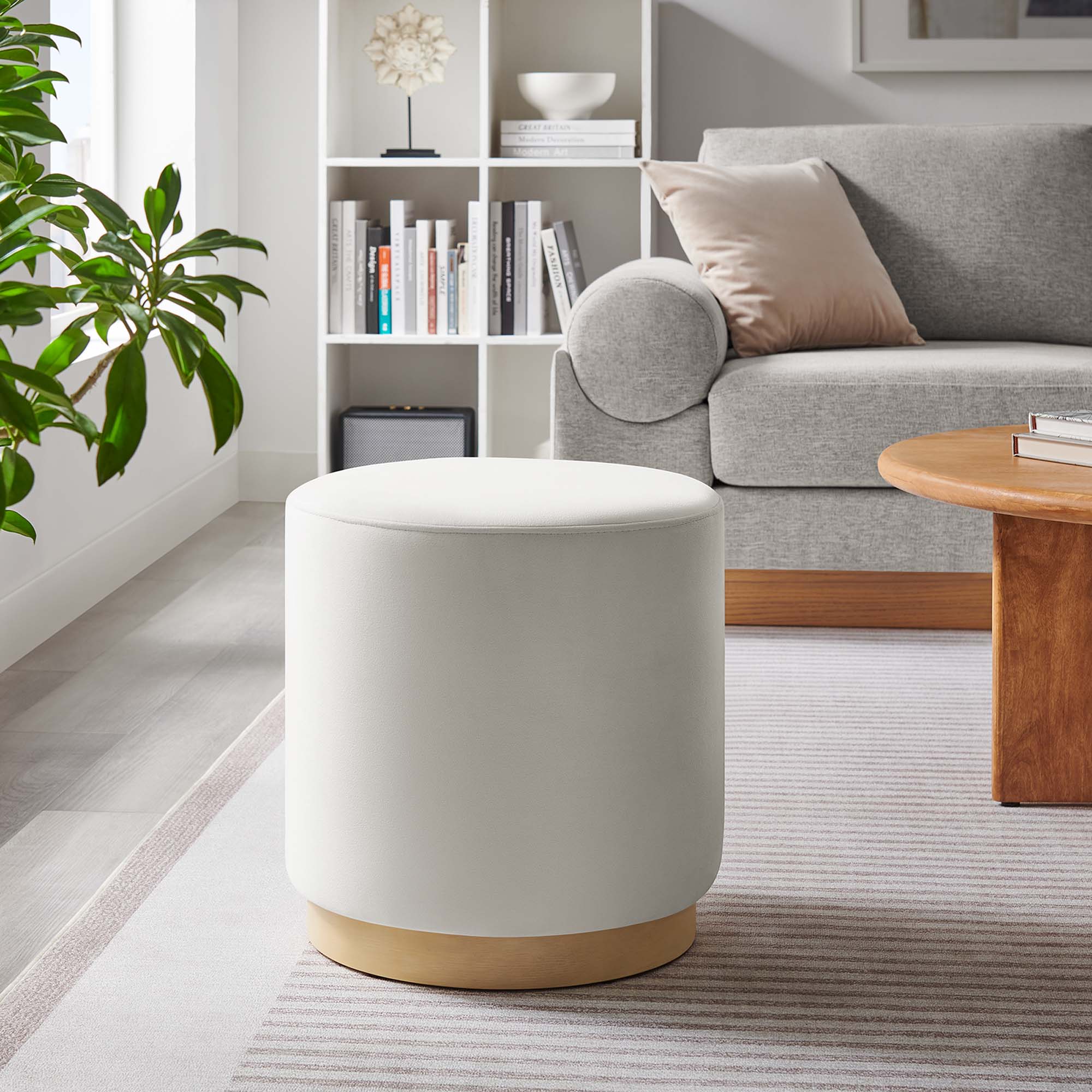 Chaise sans accoudoirs rembourrée en duvet Commix