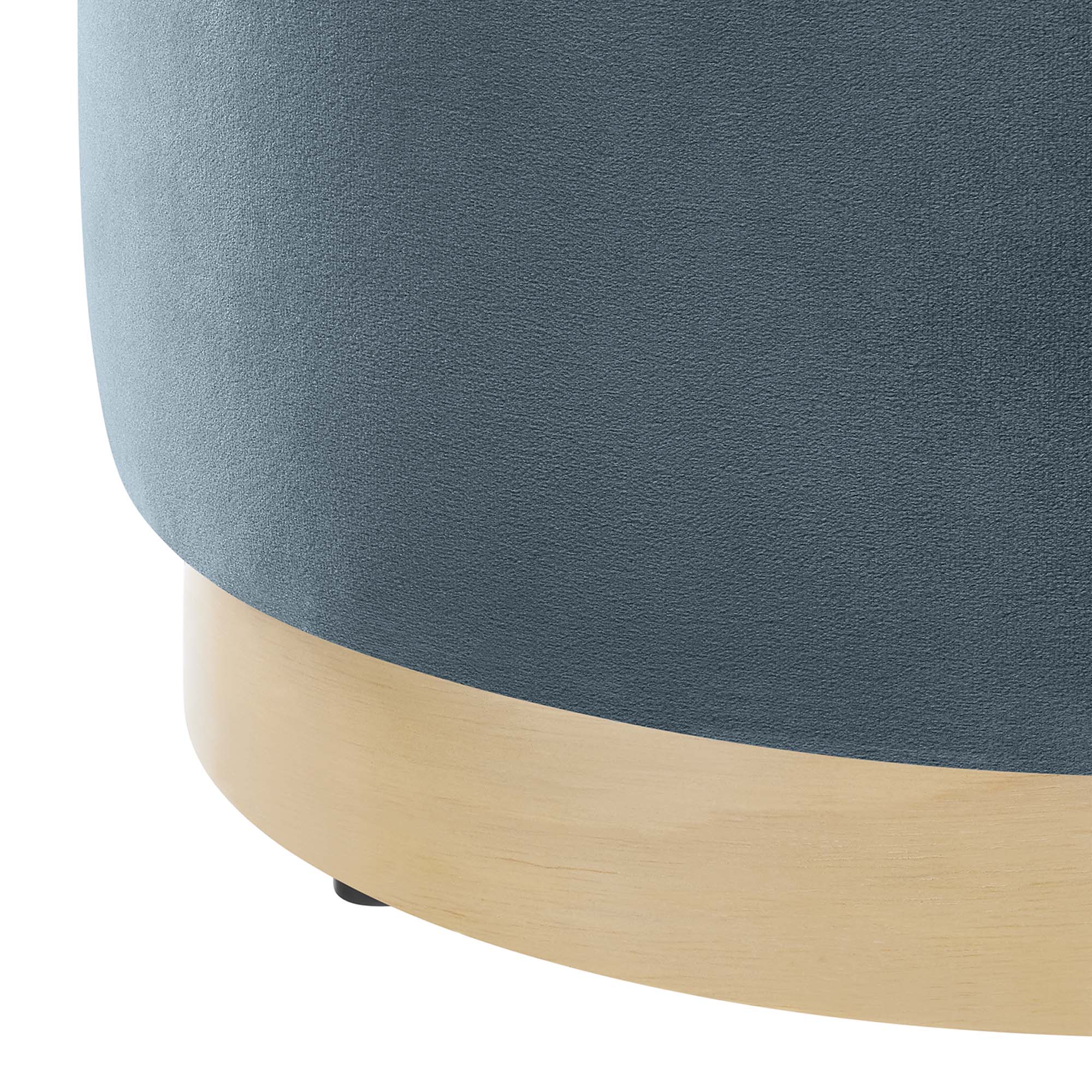 Chaise sans accoudoirs rembourrée en duvet Commix