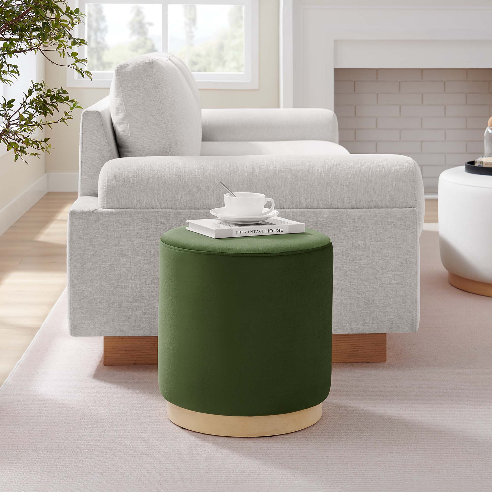 Chaise sans accoudoirs rembourrée en duvet Commix