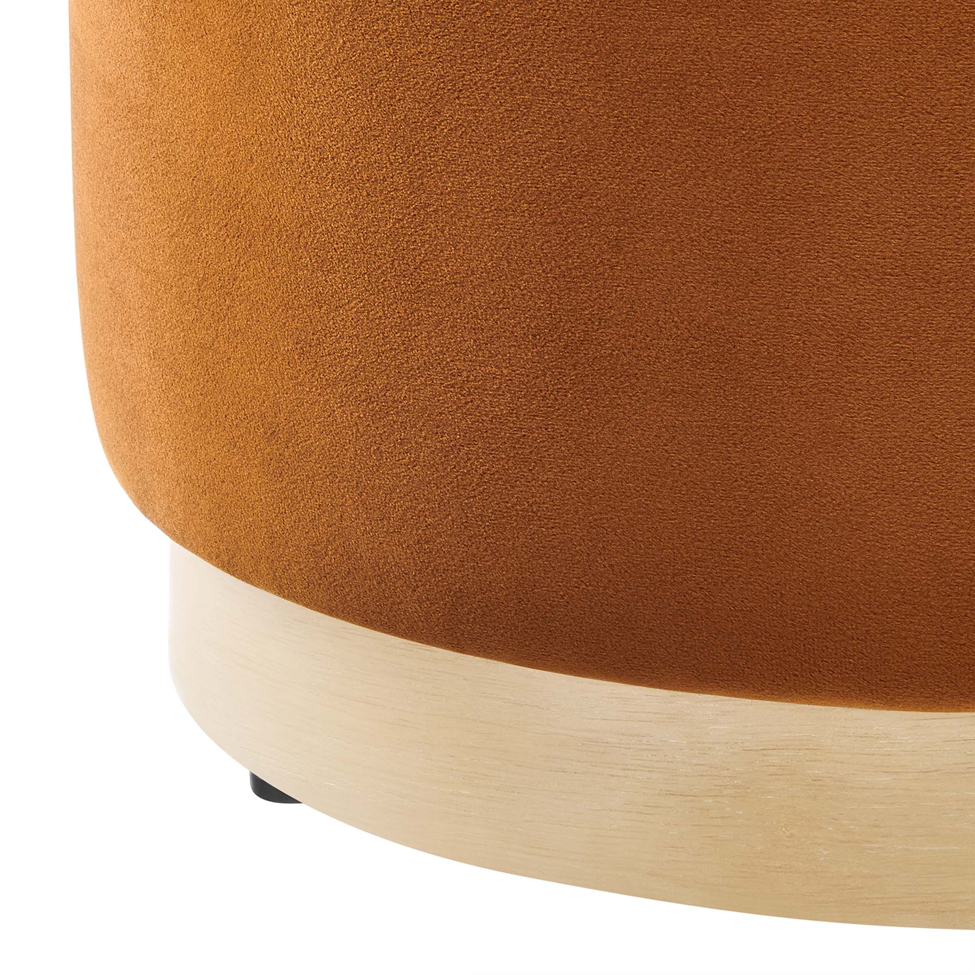 Chaise sans accoudoirs rembourrée en duvet Commix