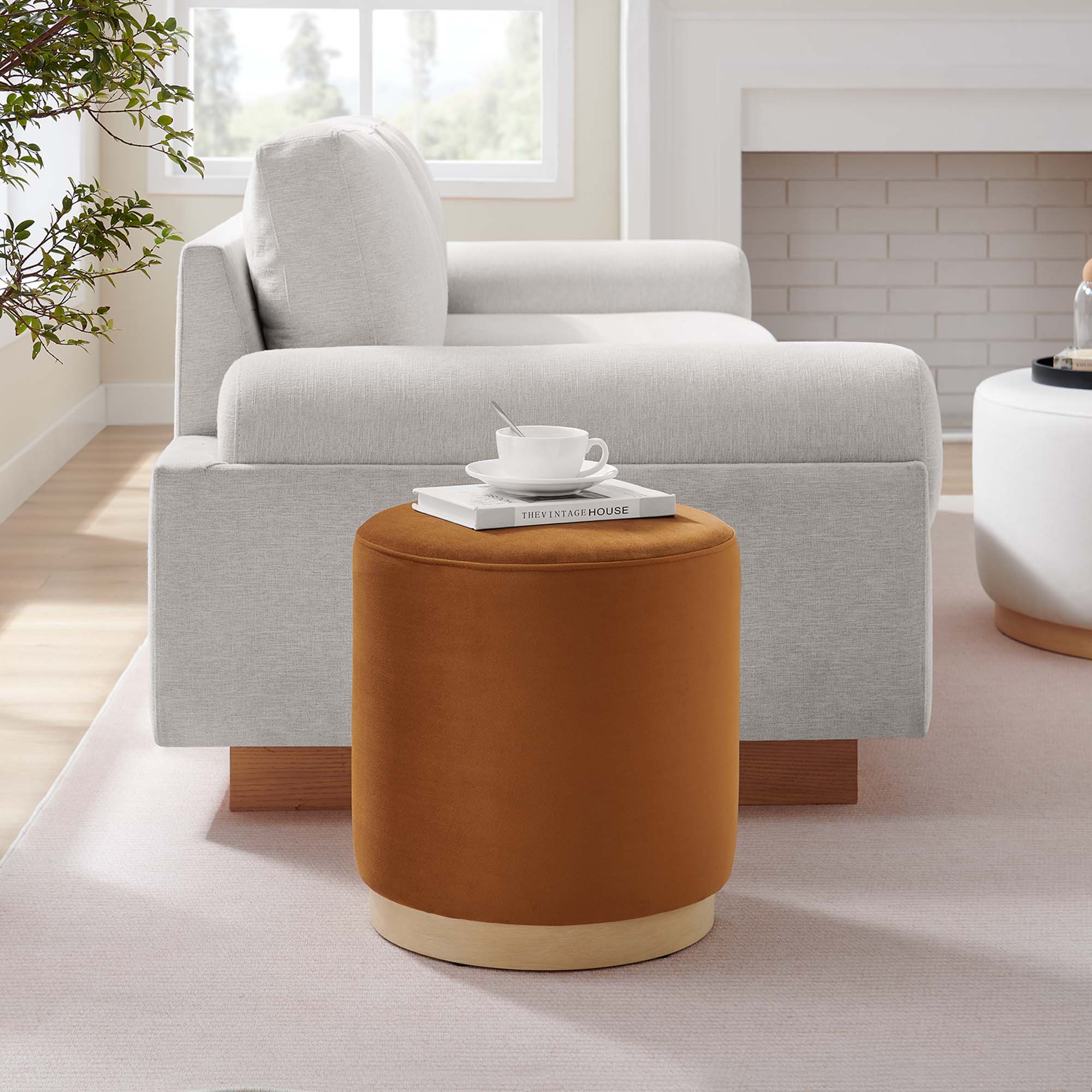 Chaise sans accoudoirs rembourrée en duvet Commix